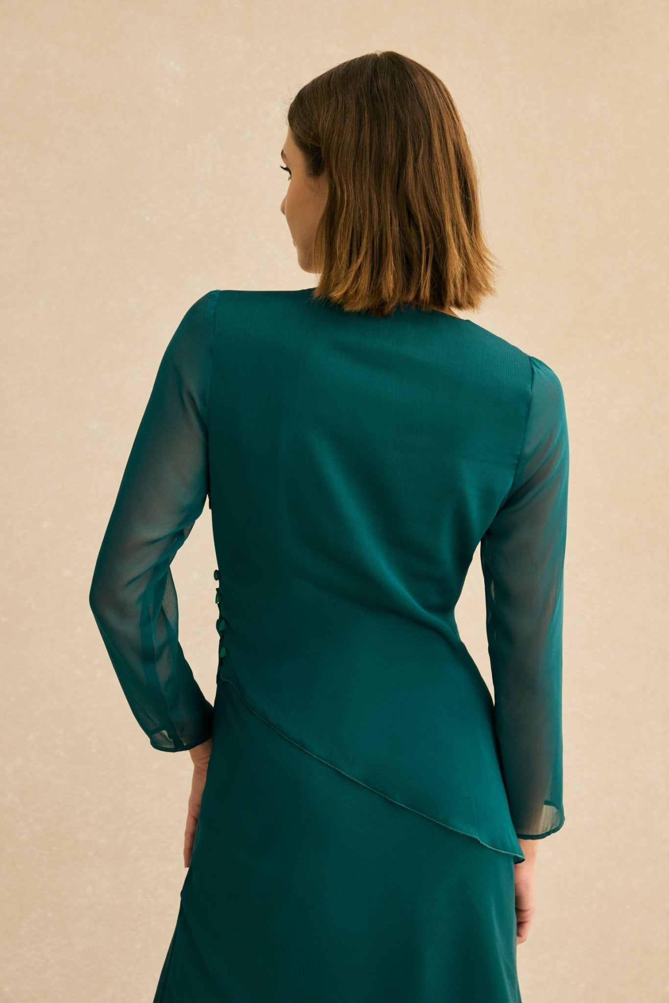 Vestido GIA Verde Hiedra