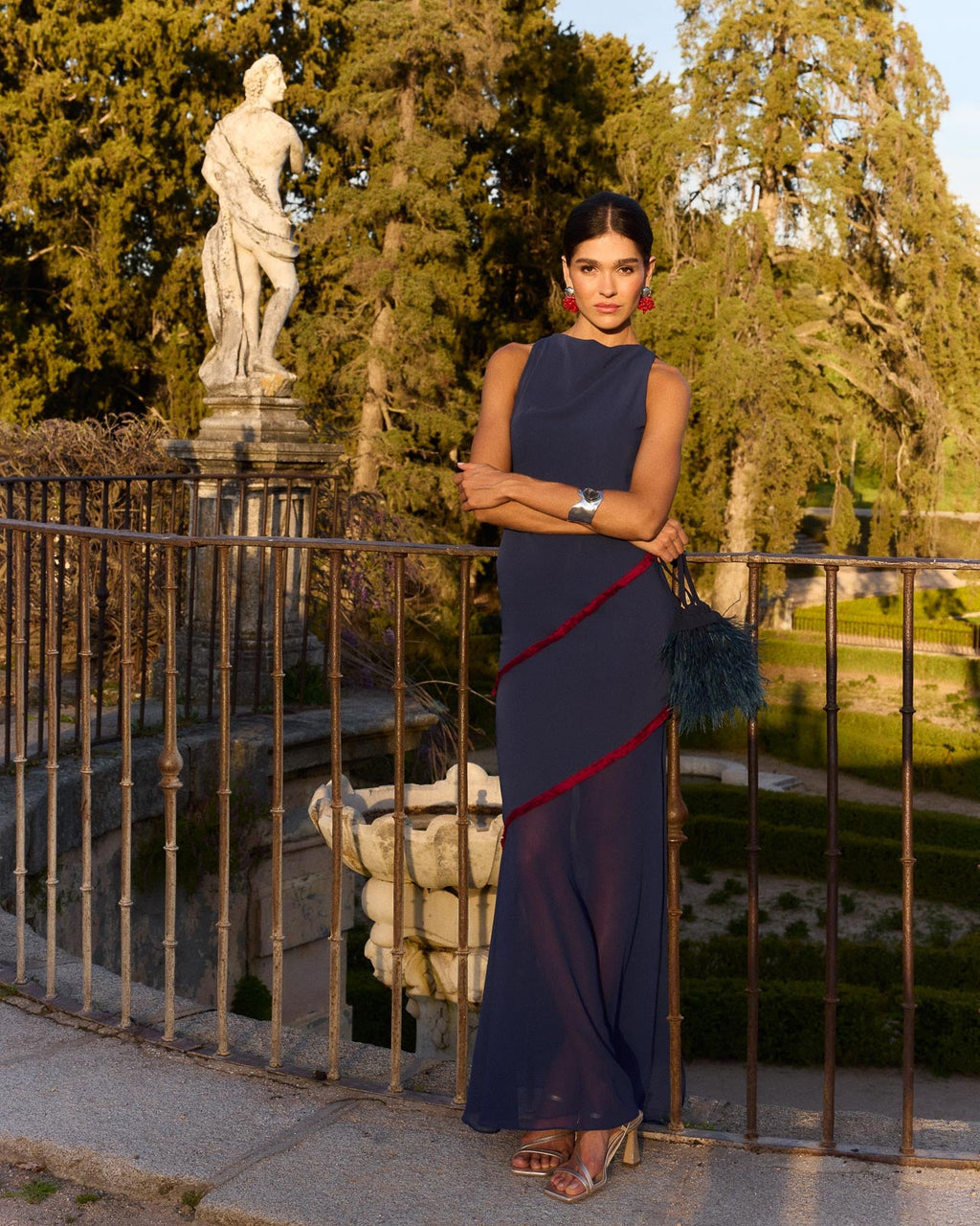 Vestido Grace Marino