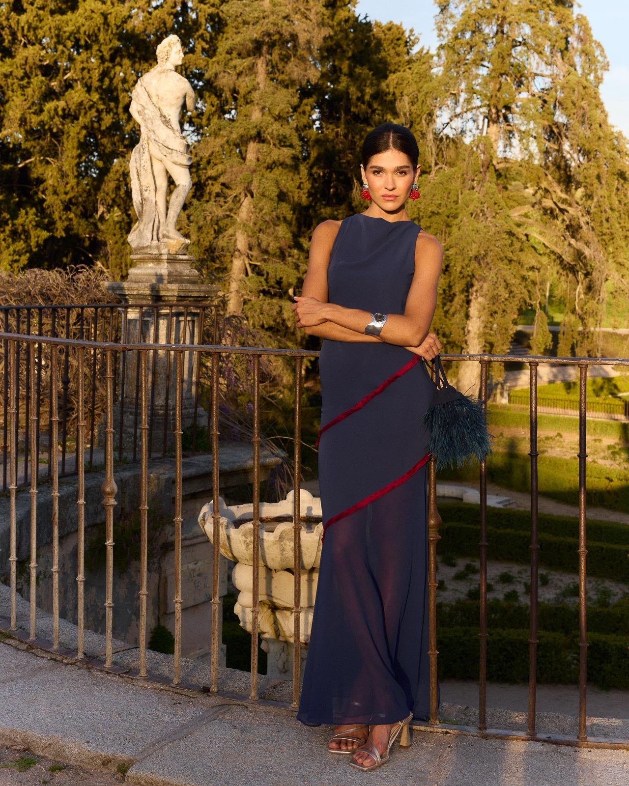 Vestido Grace Marino