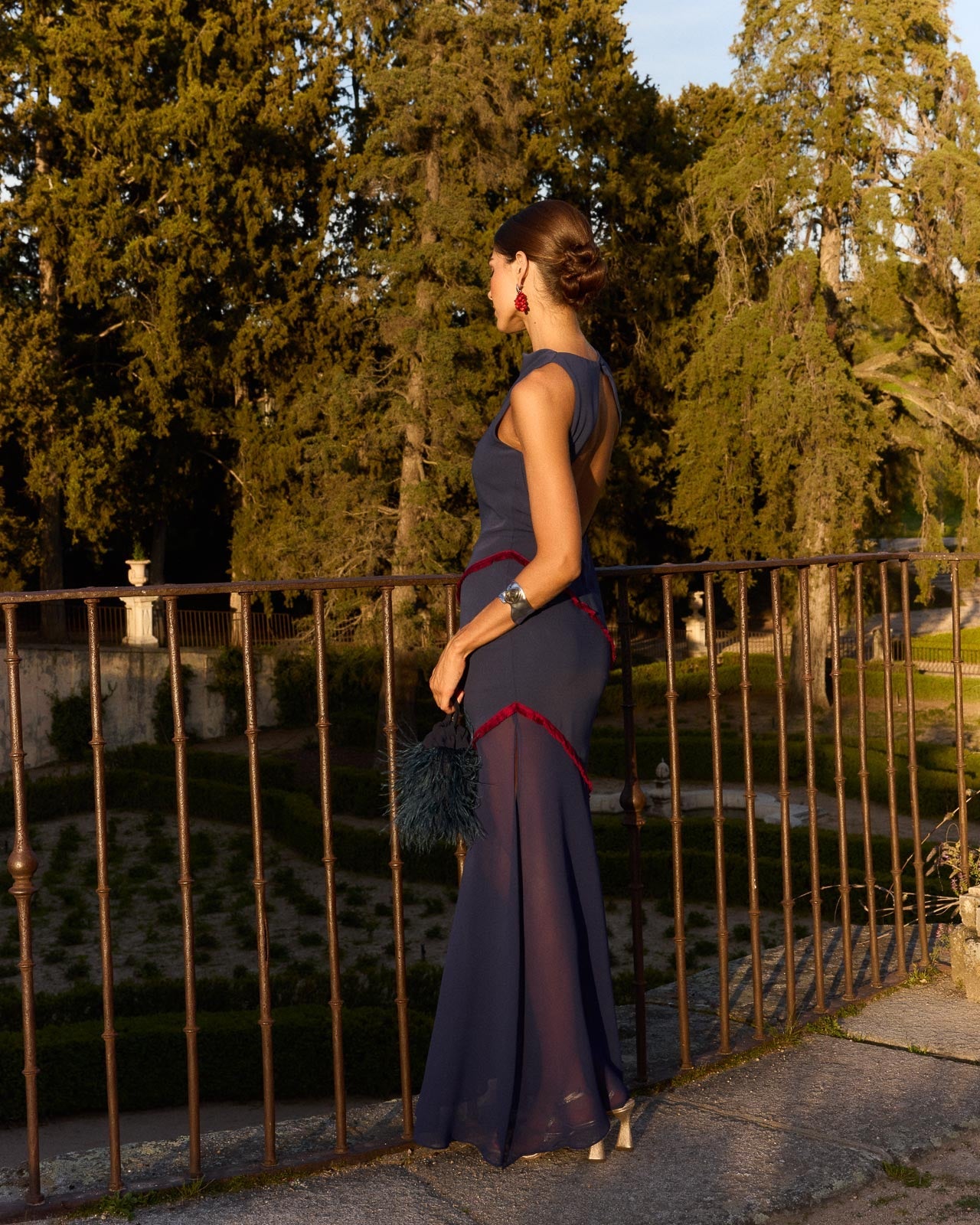 Vestido Grace Marino