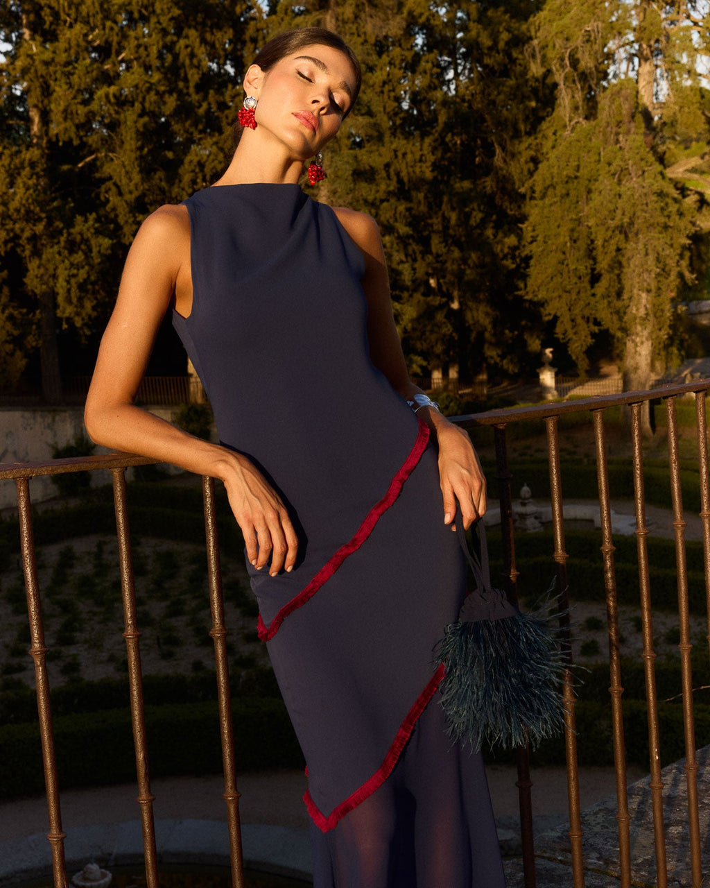 Vestido Grace Marino