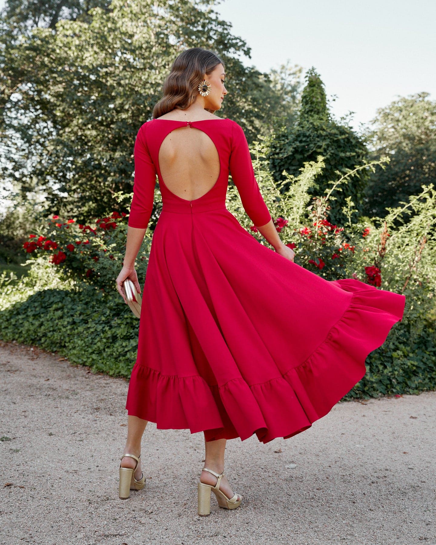 VESTIDO PARÍS ROJO