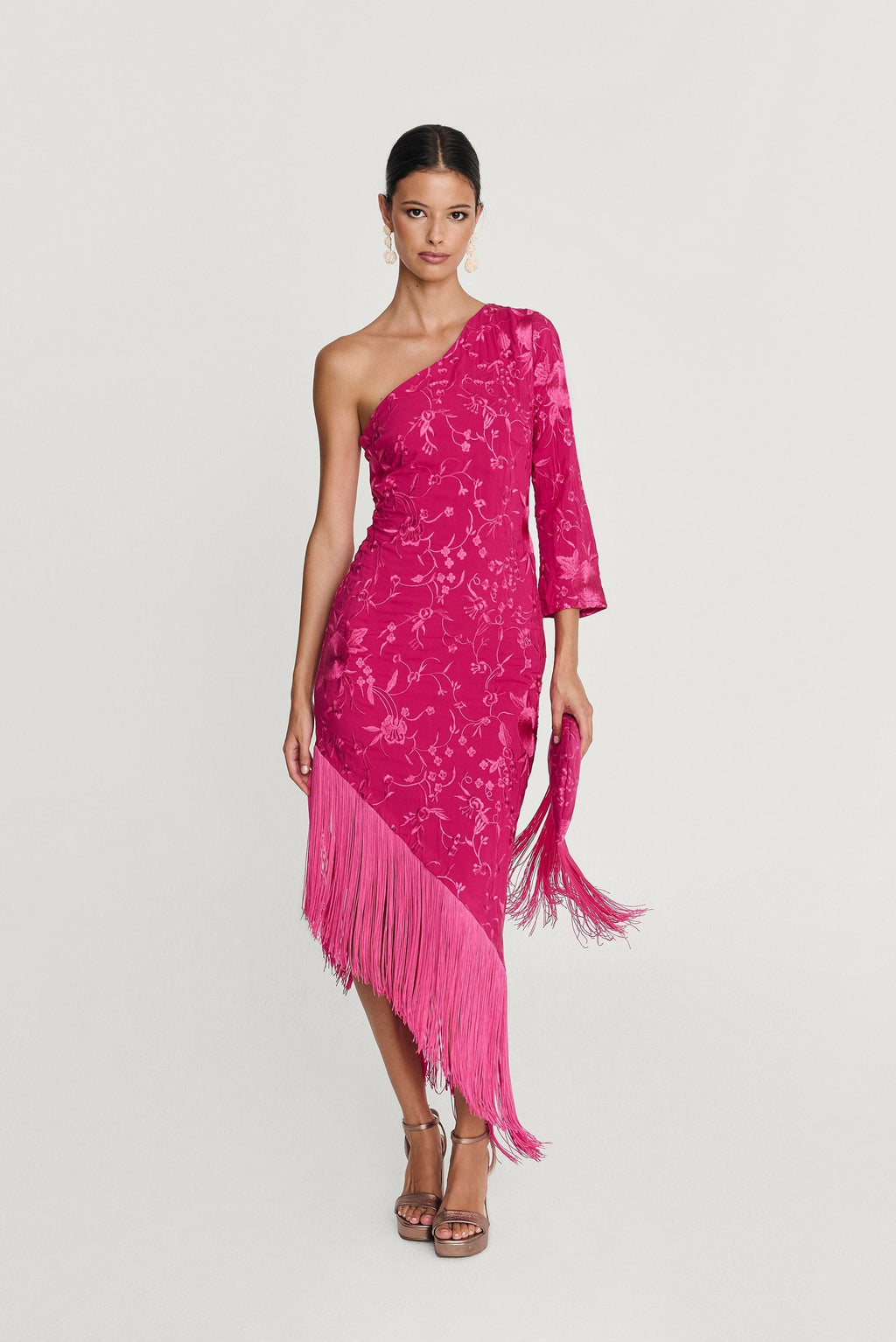 Vestido Midi Xulia Buganvilla