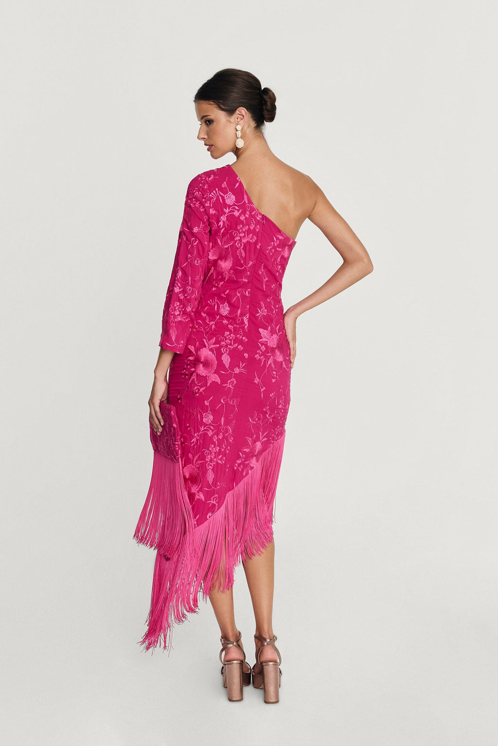 Vestido Midi Xulia Buganvilla