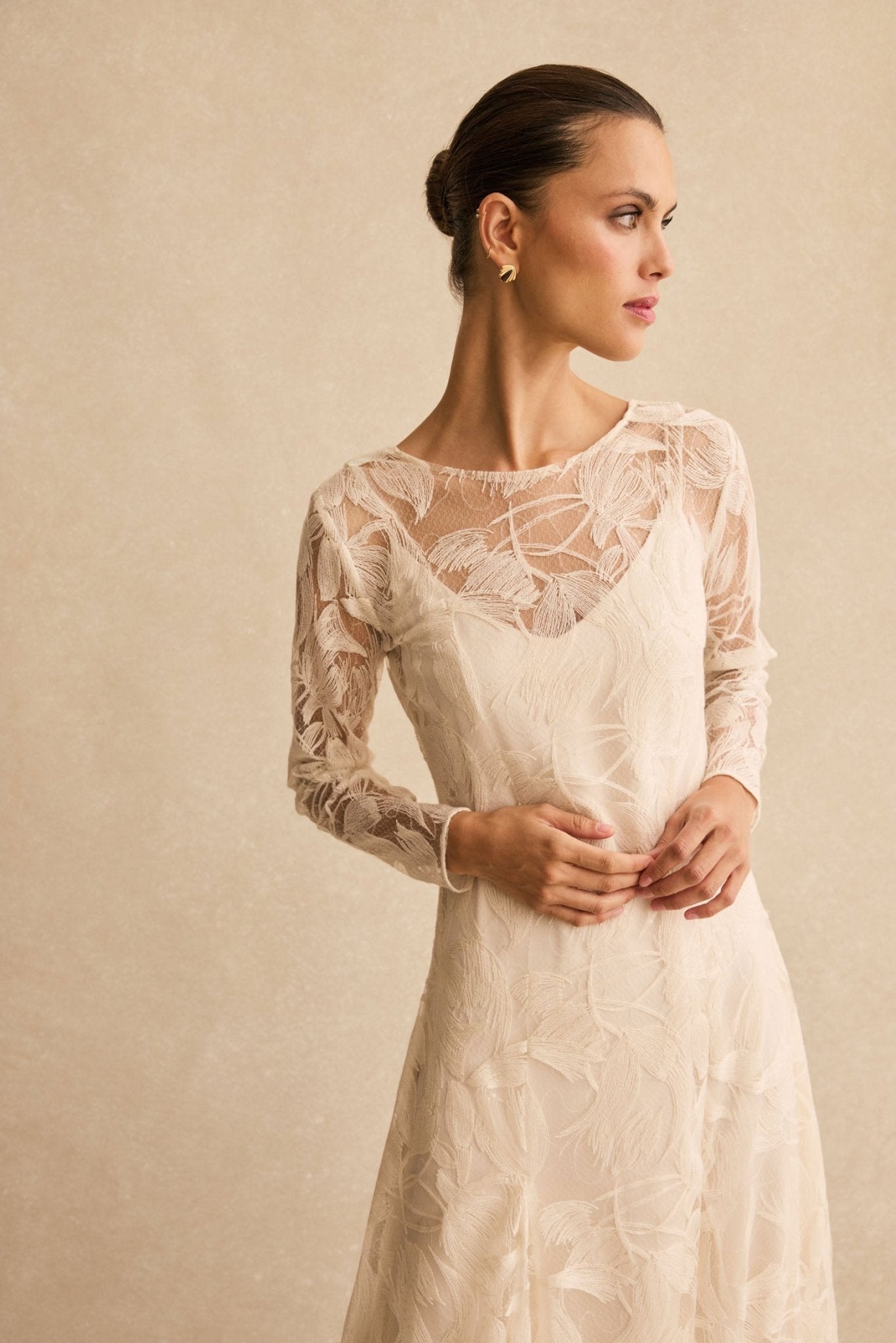 Vestido ISABELLA Blanco Hielo