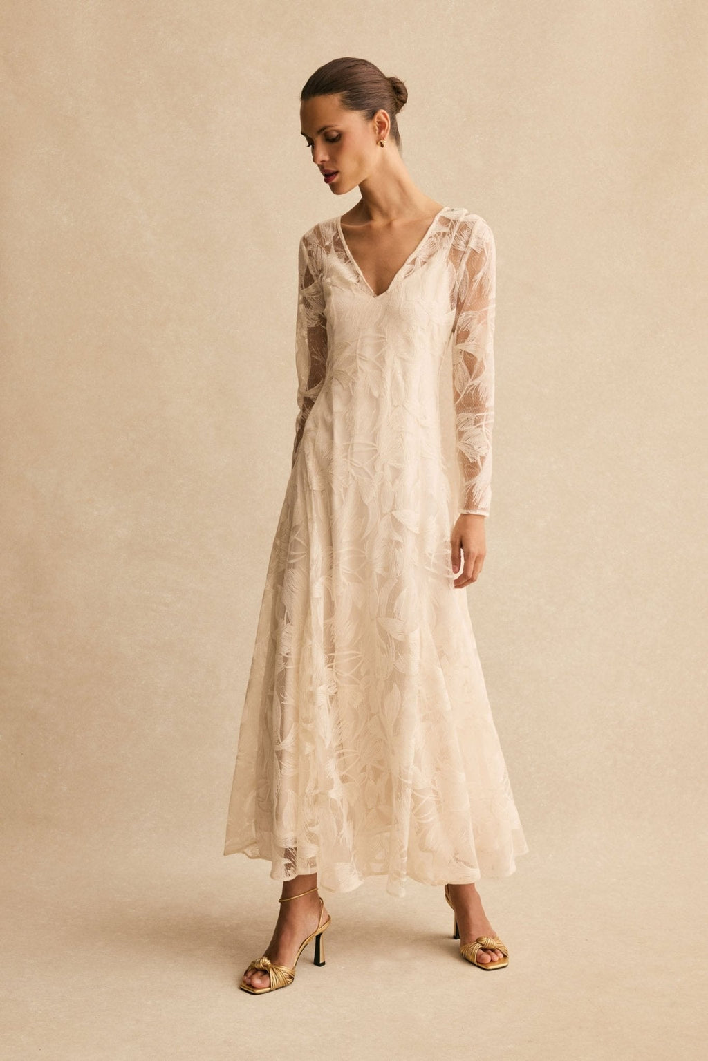 Vestido ISABELLA Blanco Hielo