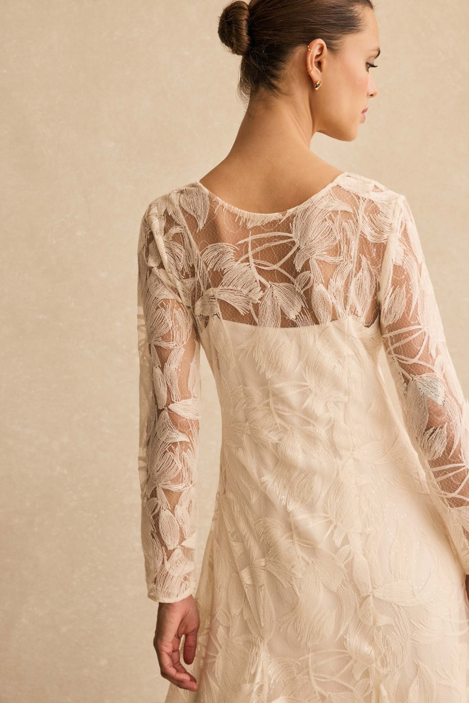 Vestido ISABELLA Blanco Hielo