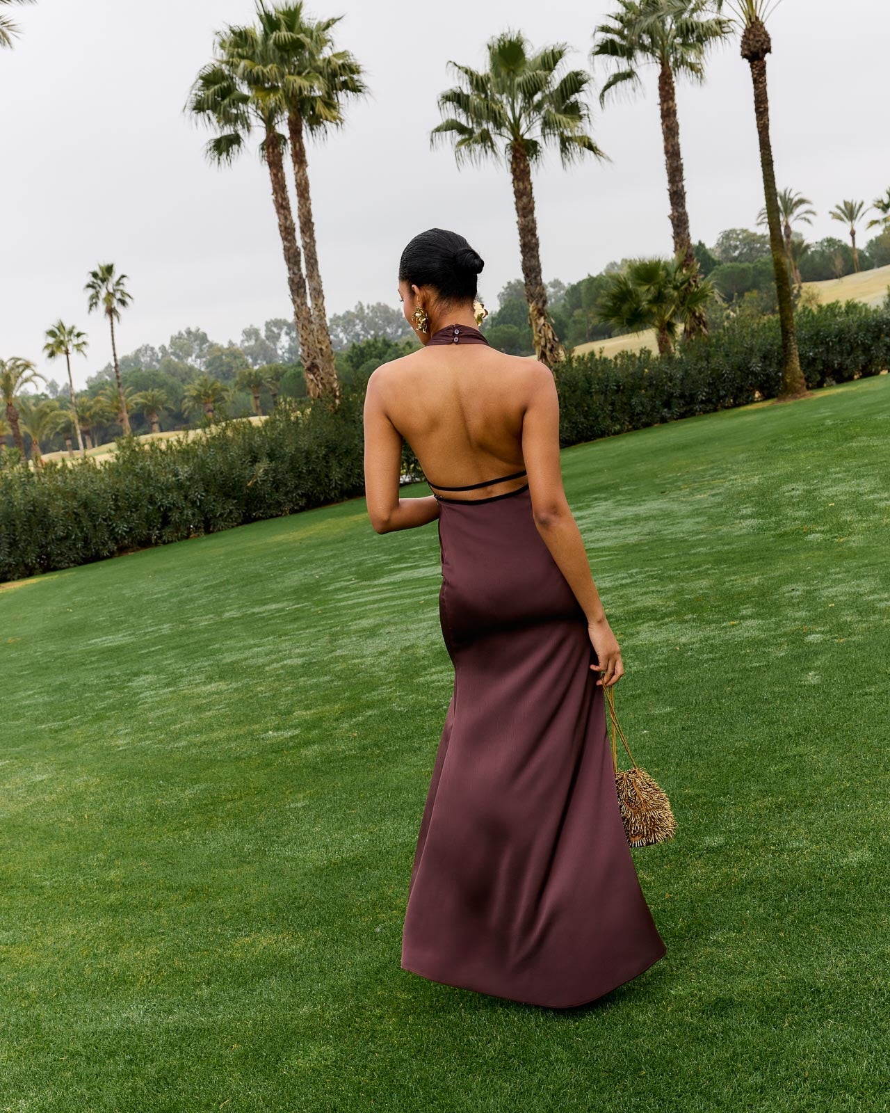 Vestido Isis Marrón