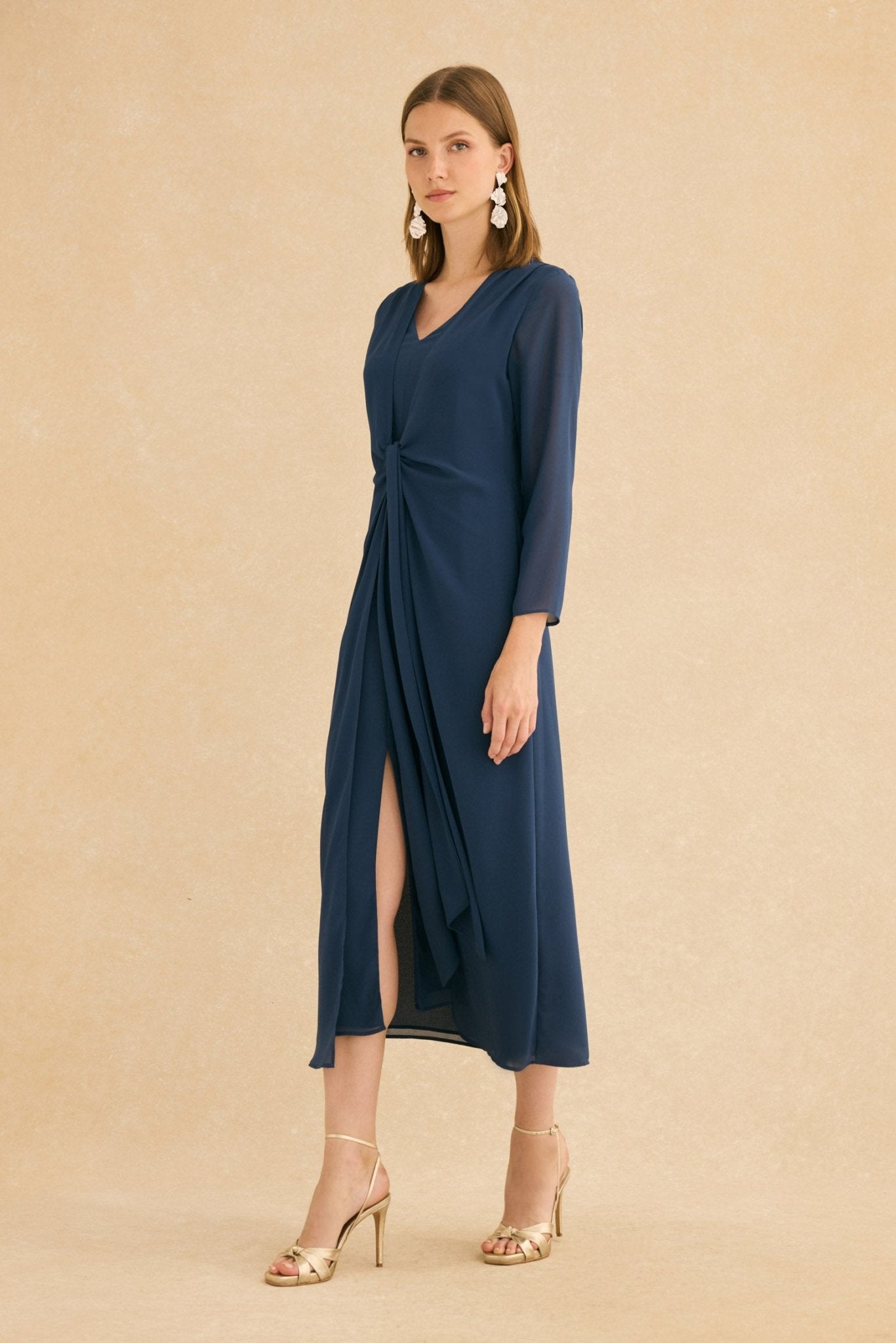 Vestido ISLA Azul Cantábrico