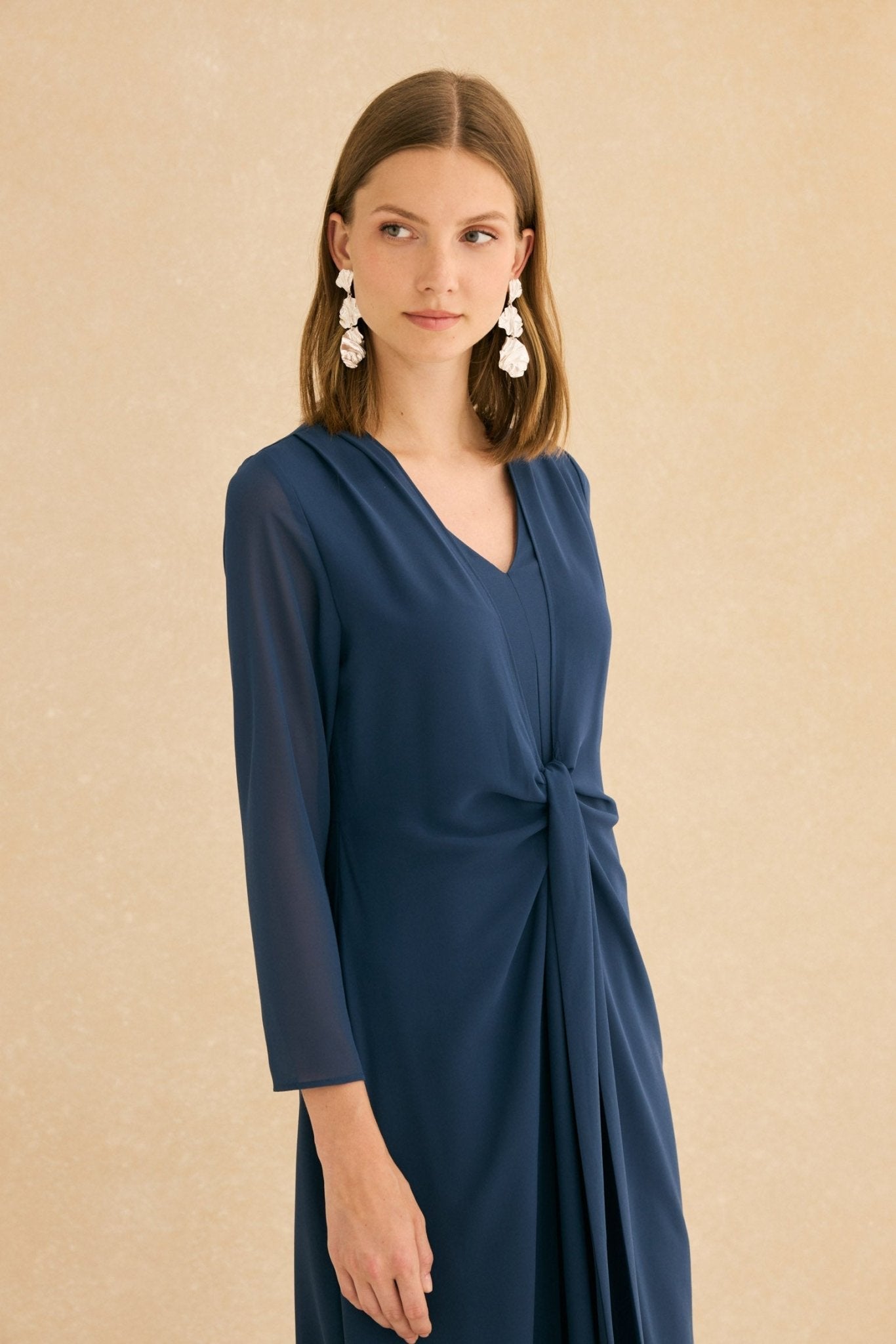 Vestido ISLA Azul Cantábrico