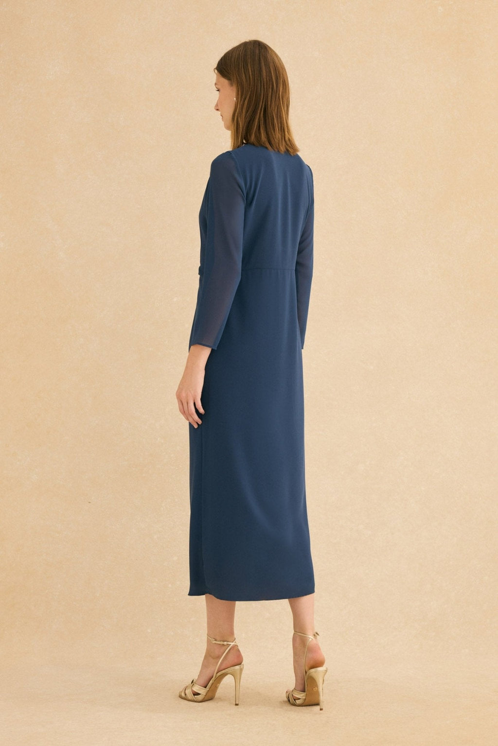 Vestido ISLA Azul Cantábrico