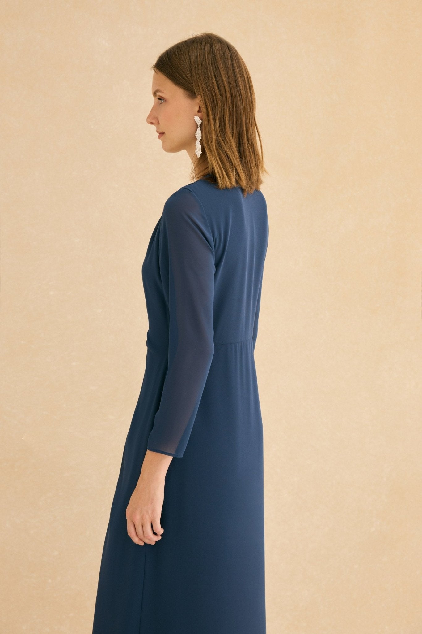 Vestido ISLA Azul Cantábrico