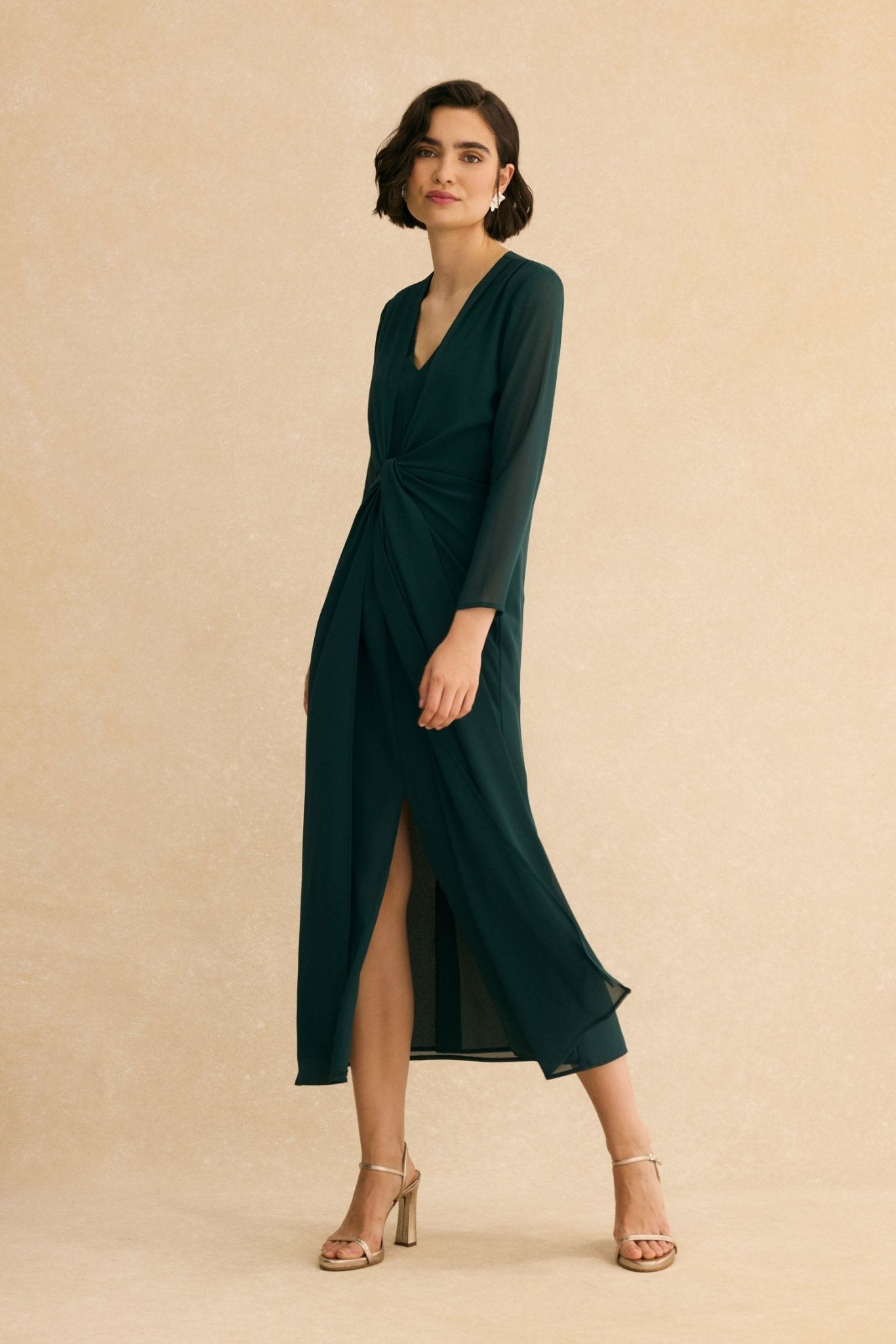 Vestido ISLA Verde Hiedra