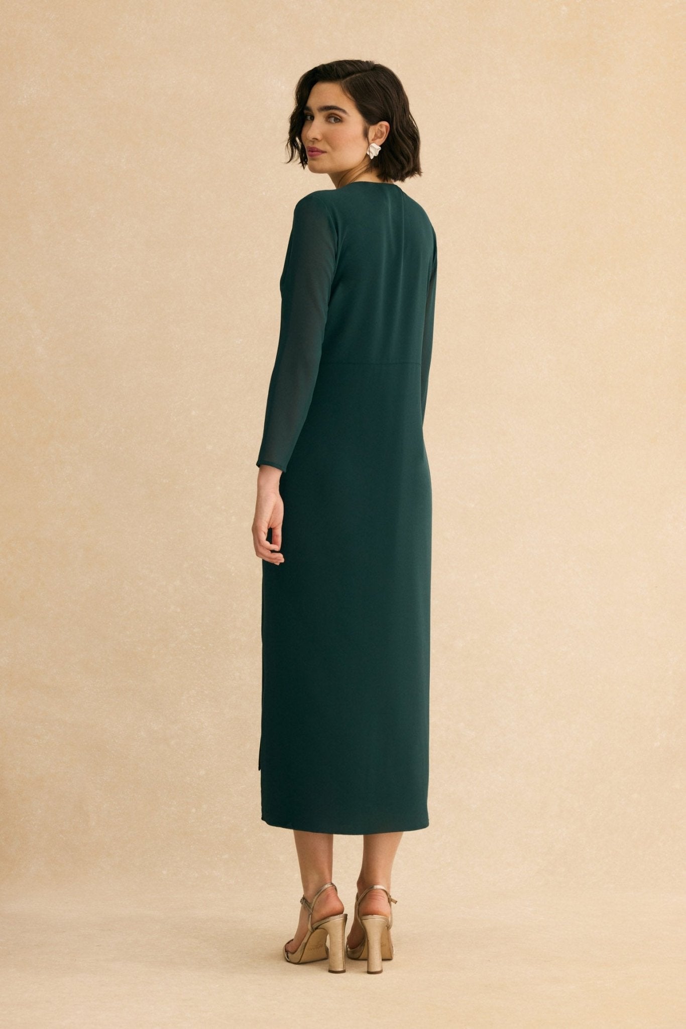 Vestido ISLA Verde Hiedra