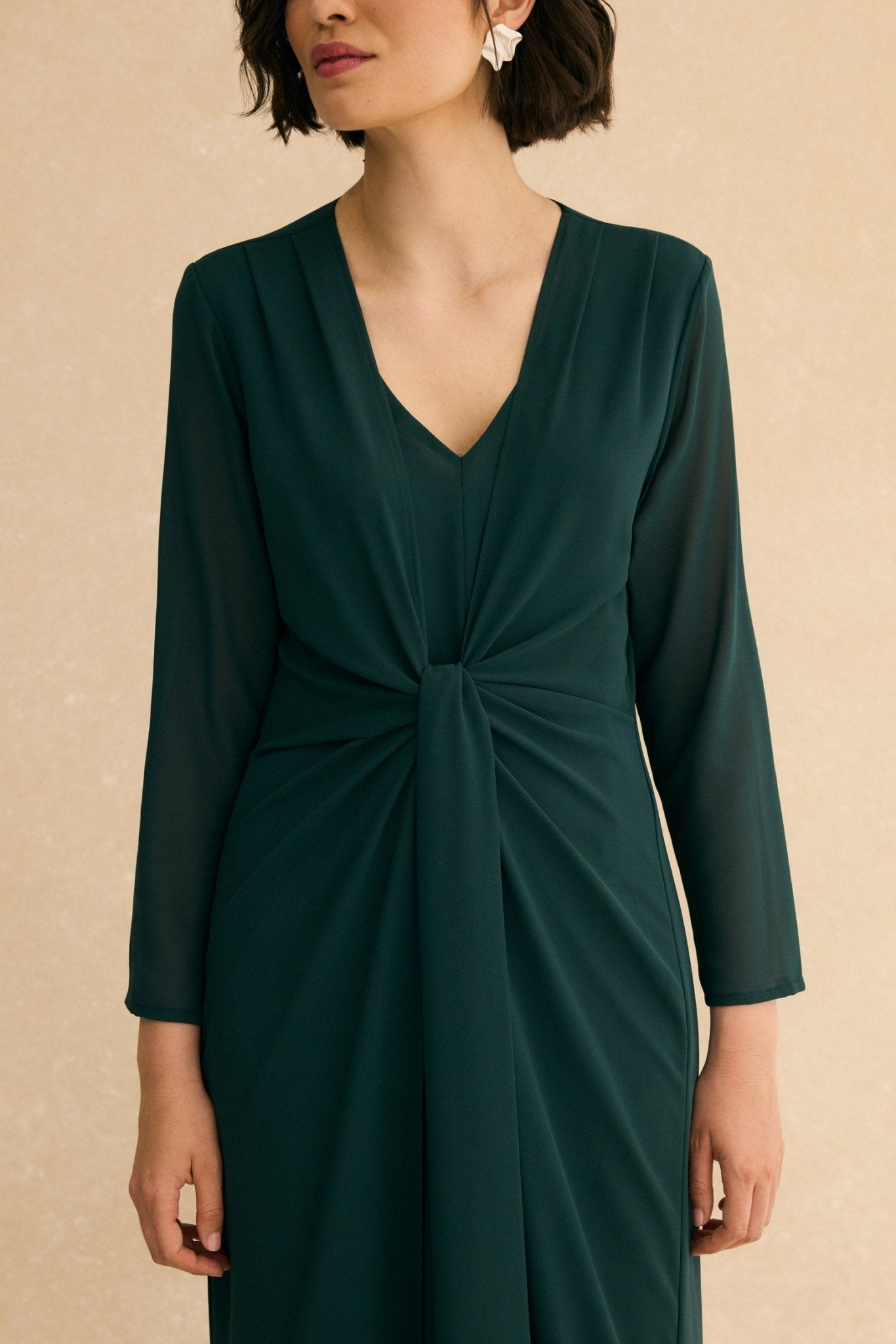 Vestido ISLA Verde Hiedra