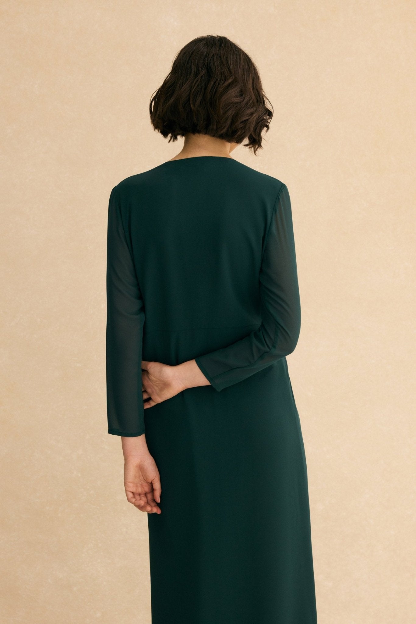 Vestido ISLA Verde Hiedra