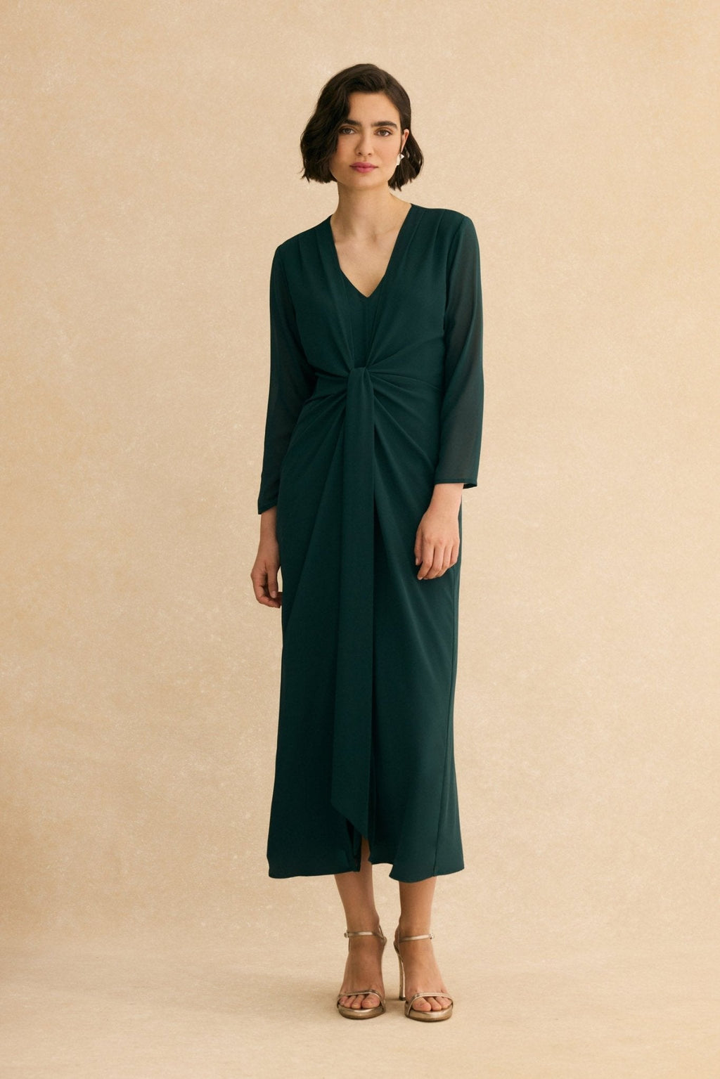 Vestido ISLA Verde Hiedra