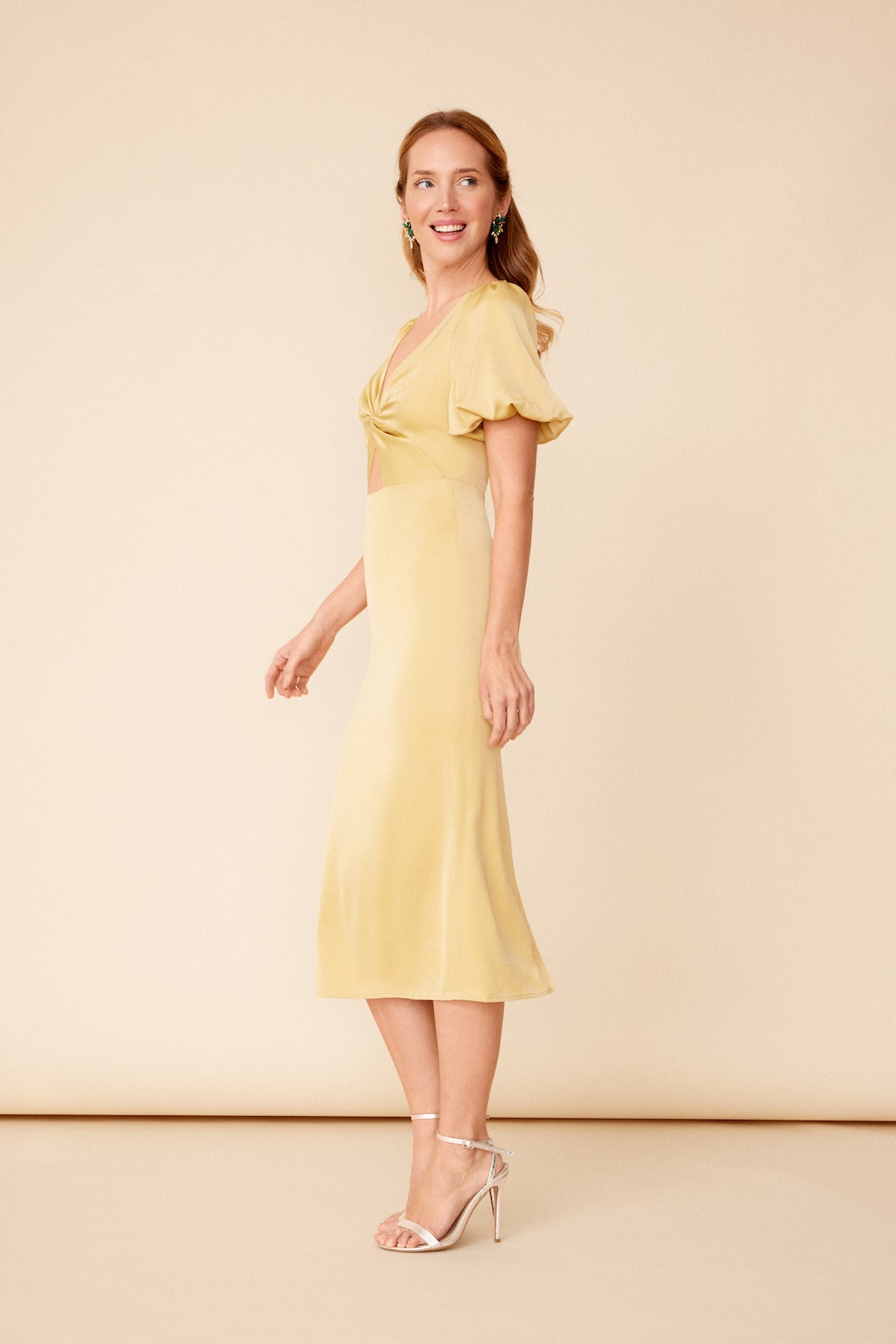 VESTIDO JULIETA LEMON  WISTERIA