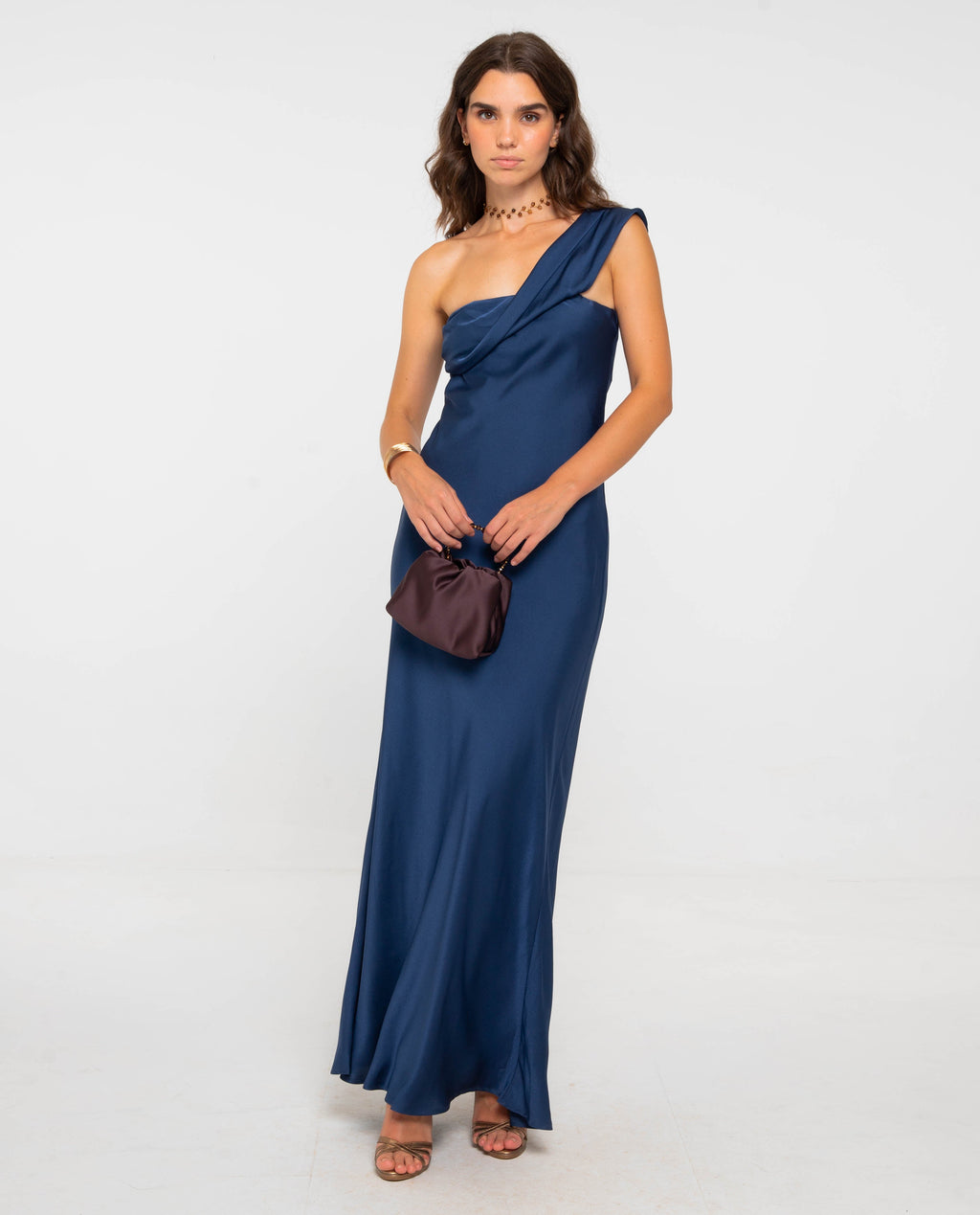 VESTIDO ISABELA · AZUL MARINO