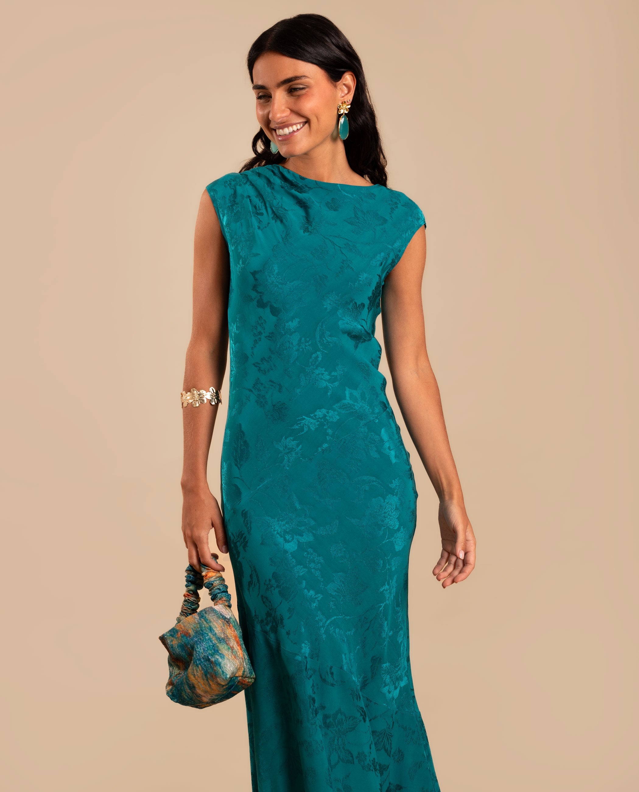 VESTIDO VALENTINA · AZUL