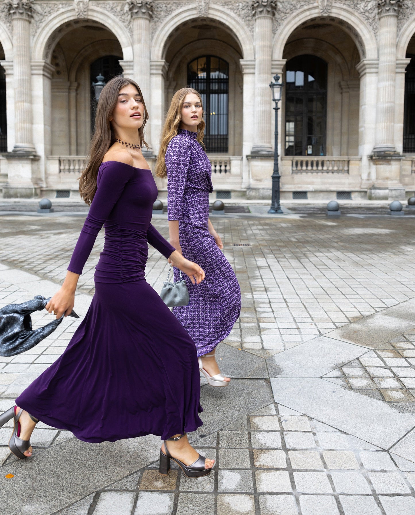 VESTIDO SOPHIE  MORADO