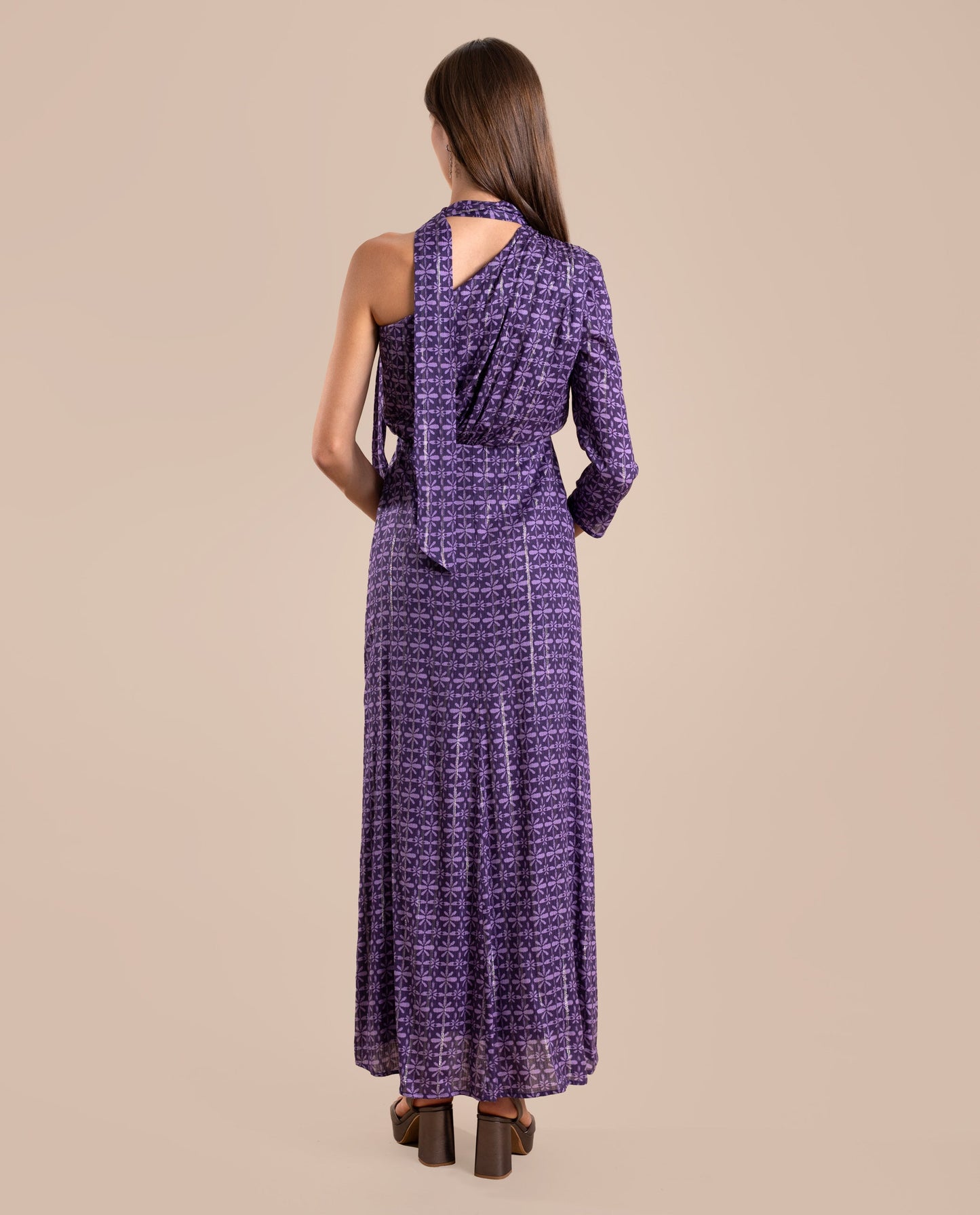 VESTIDO LÉONIE  MORADO