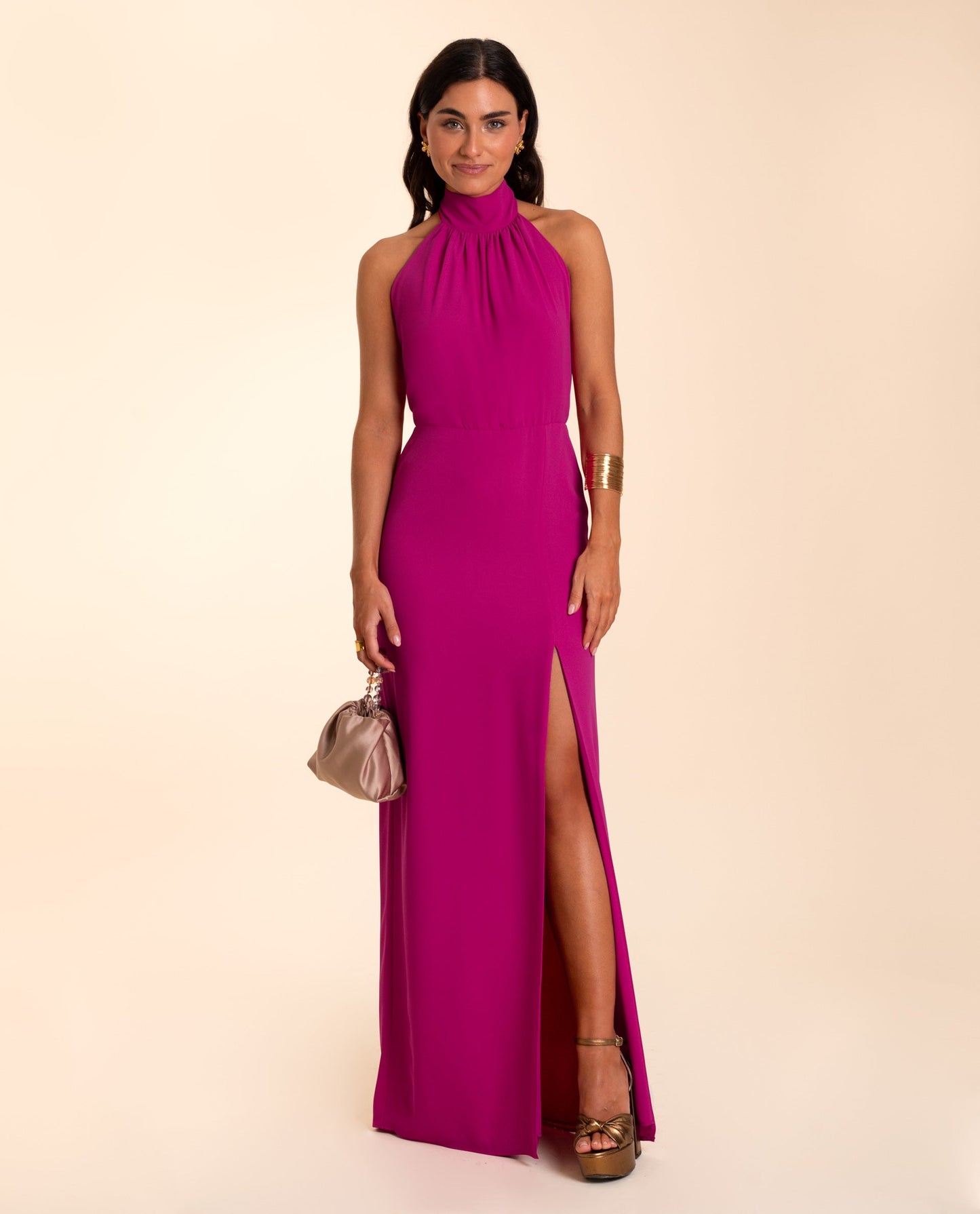 VESTIDO MRS. ALCARAZ  FUCSIA