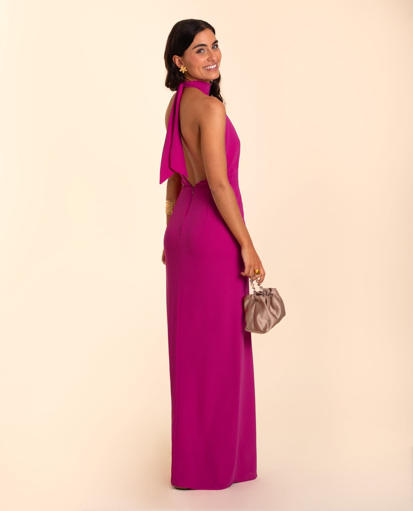 VESTIDO MRS. ALCARAZ  FUCSIA