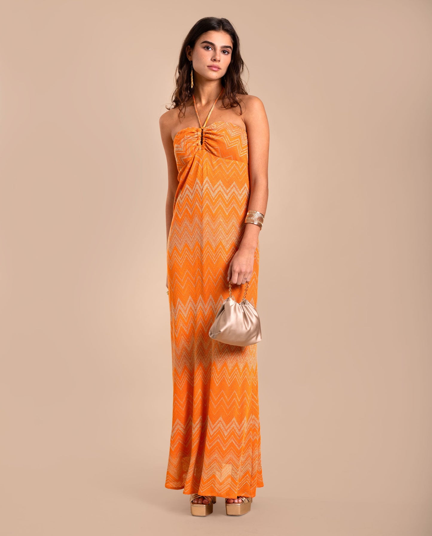 VESTIDO INÉS  NARANJA