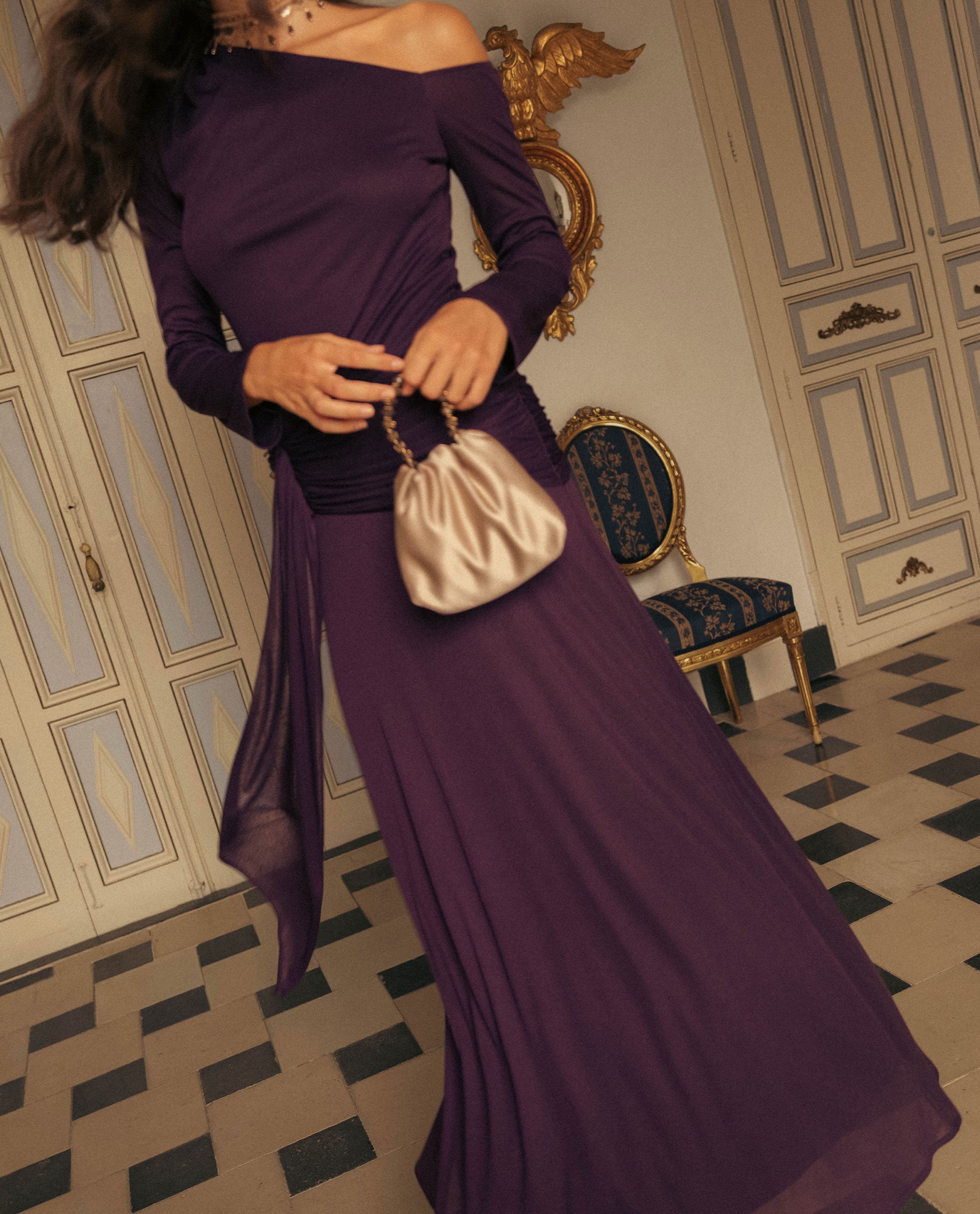 VESTIDO LUCÍA · CIRUELA