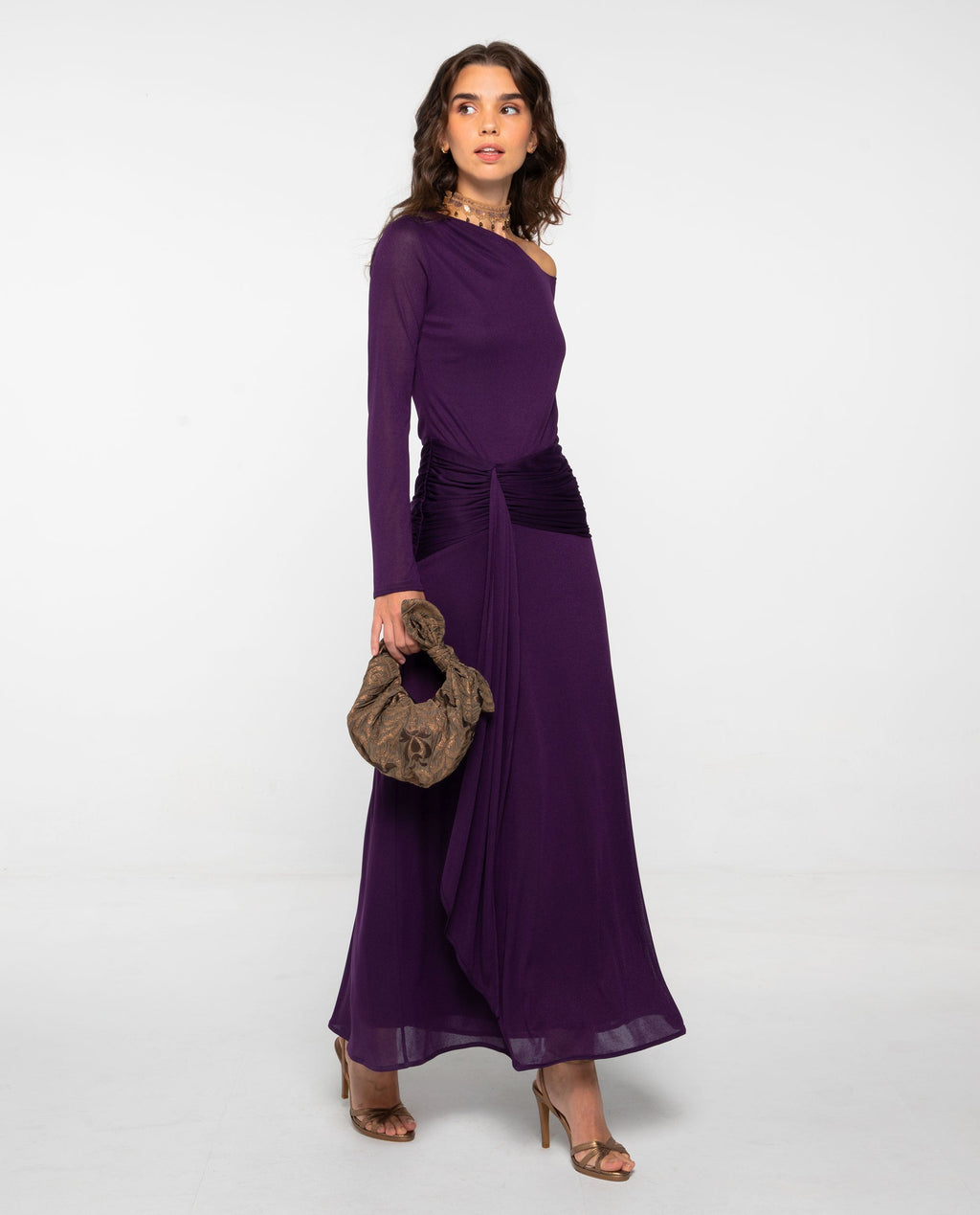 VESTIDO LUCÍA · CIRUELA