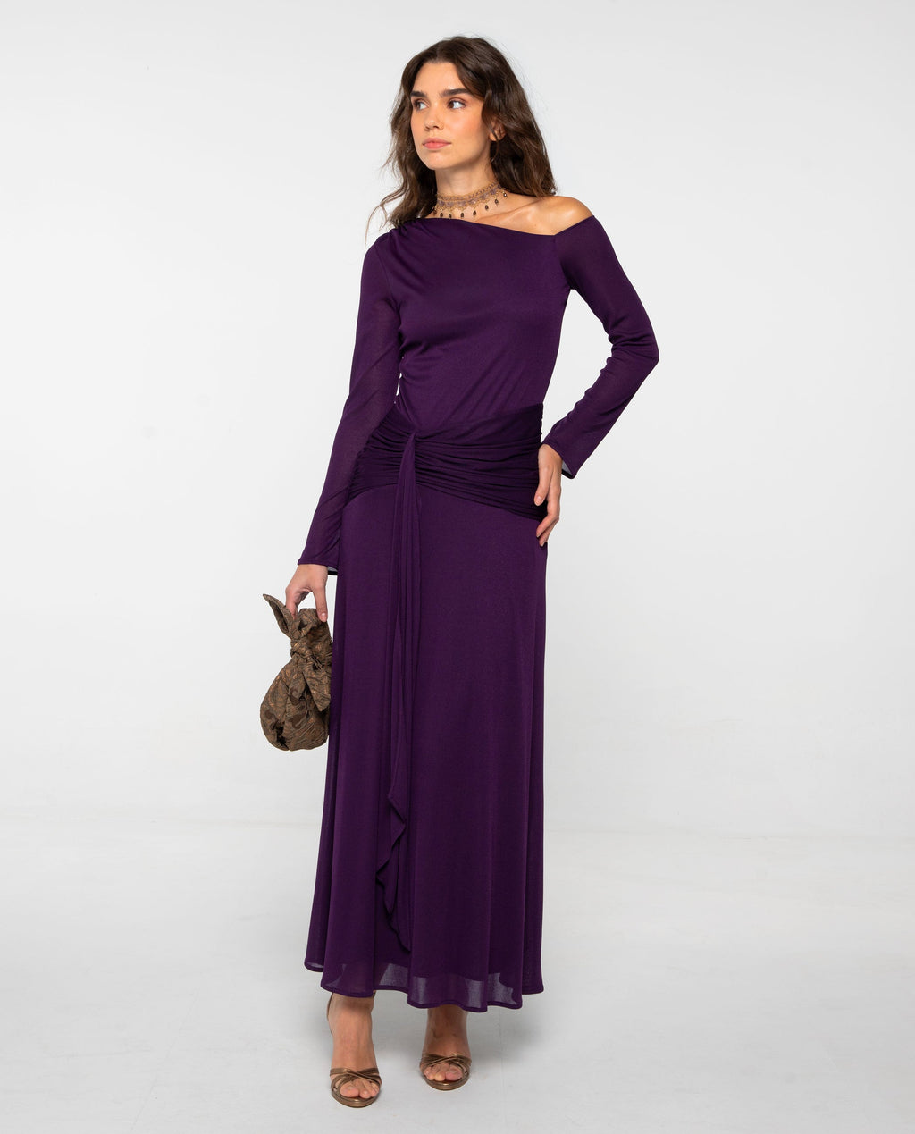 VESTIDO LUCÍA · CIRUELA