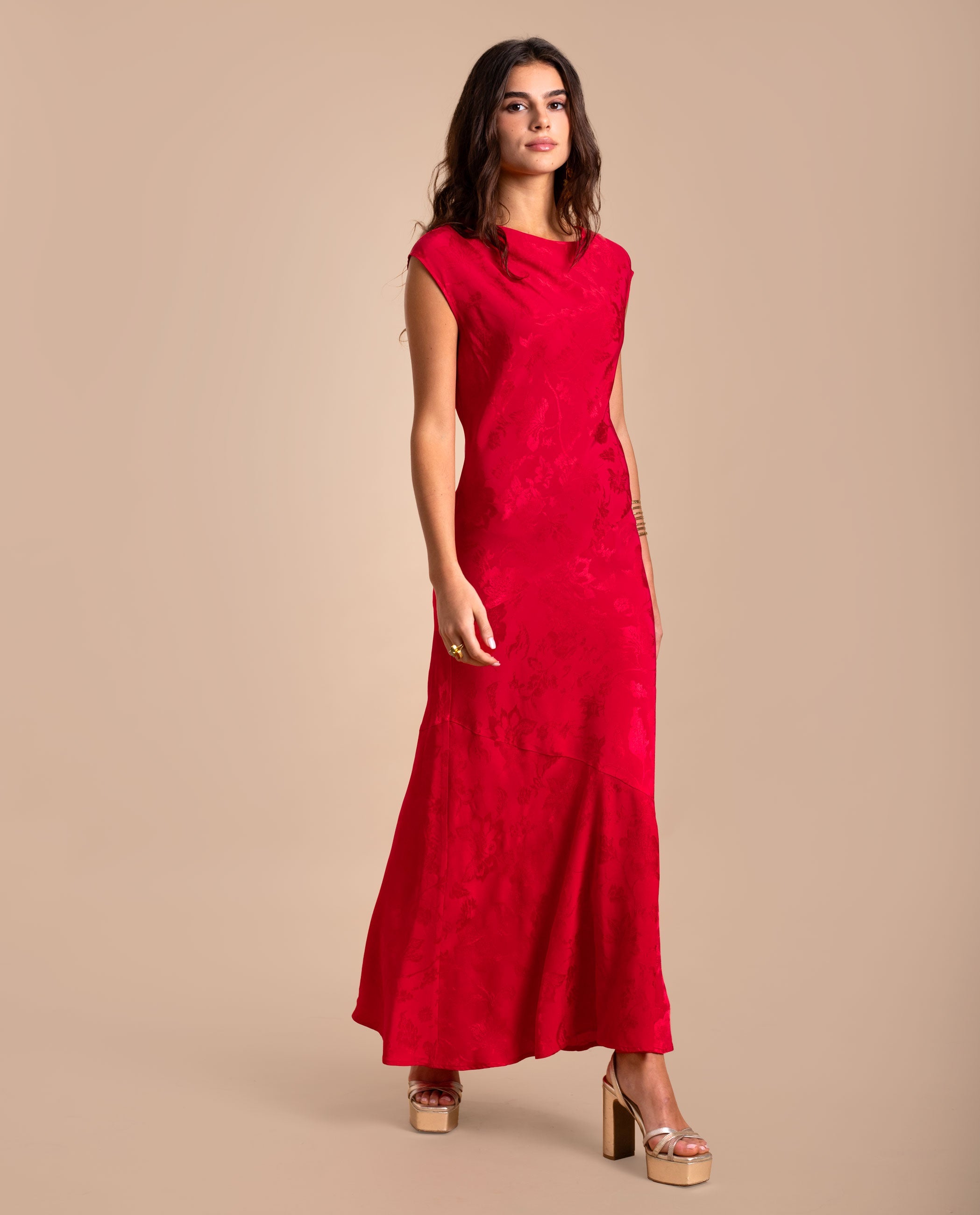 VESTIDO VALENTINA · ROJO