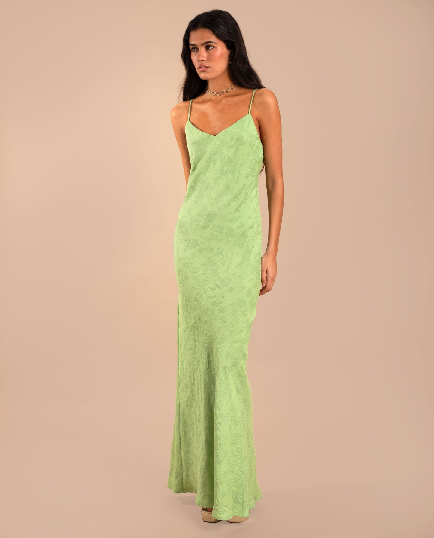 VESTIDO JAÉN  VERDE LIMA