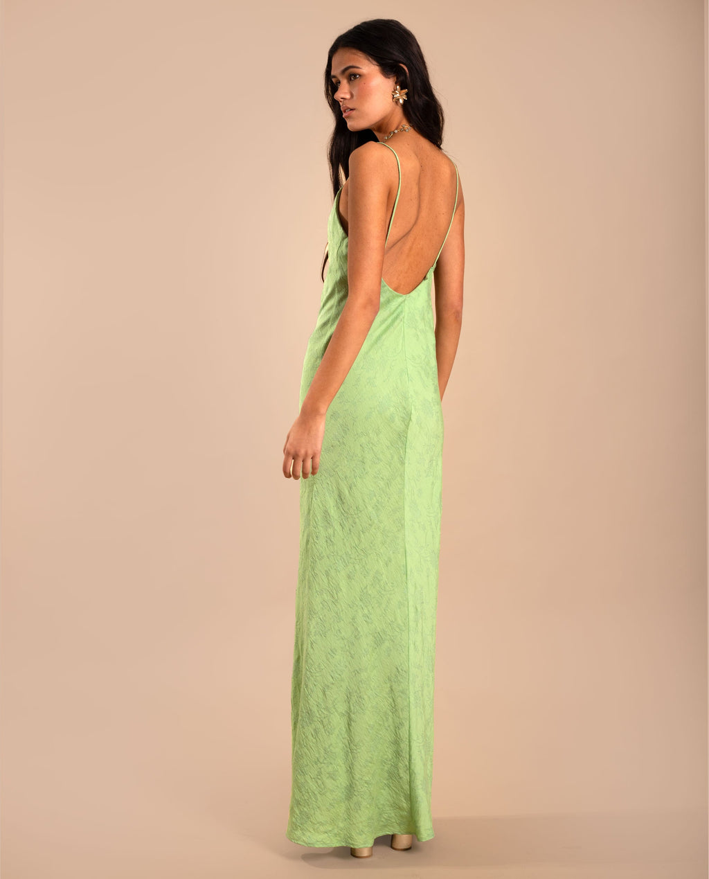 VESTIDO JAÉN · VERDE LIMA