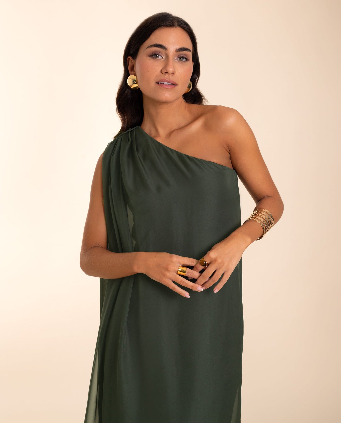 VESTIDO MRS. RIVERA  VERDE