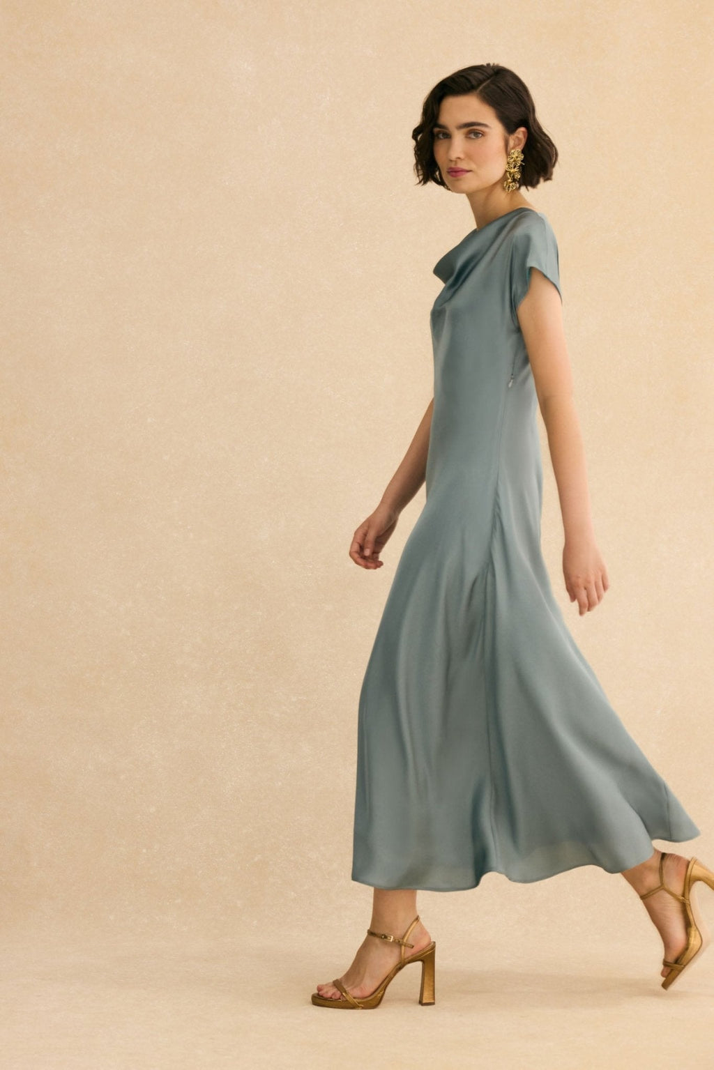 Vestido LOREN Azul Atlántico