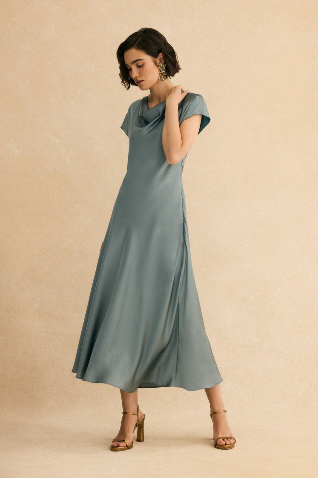 Vestido LOREN Azul Atlántico