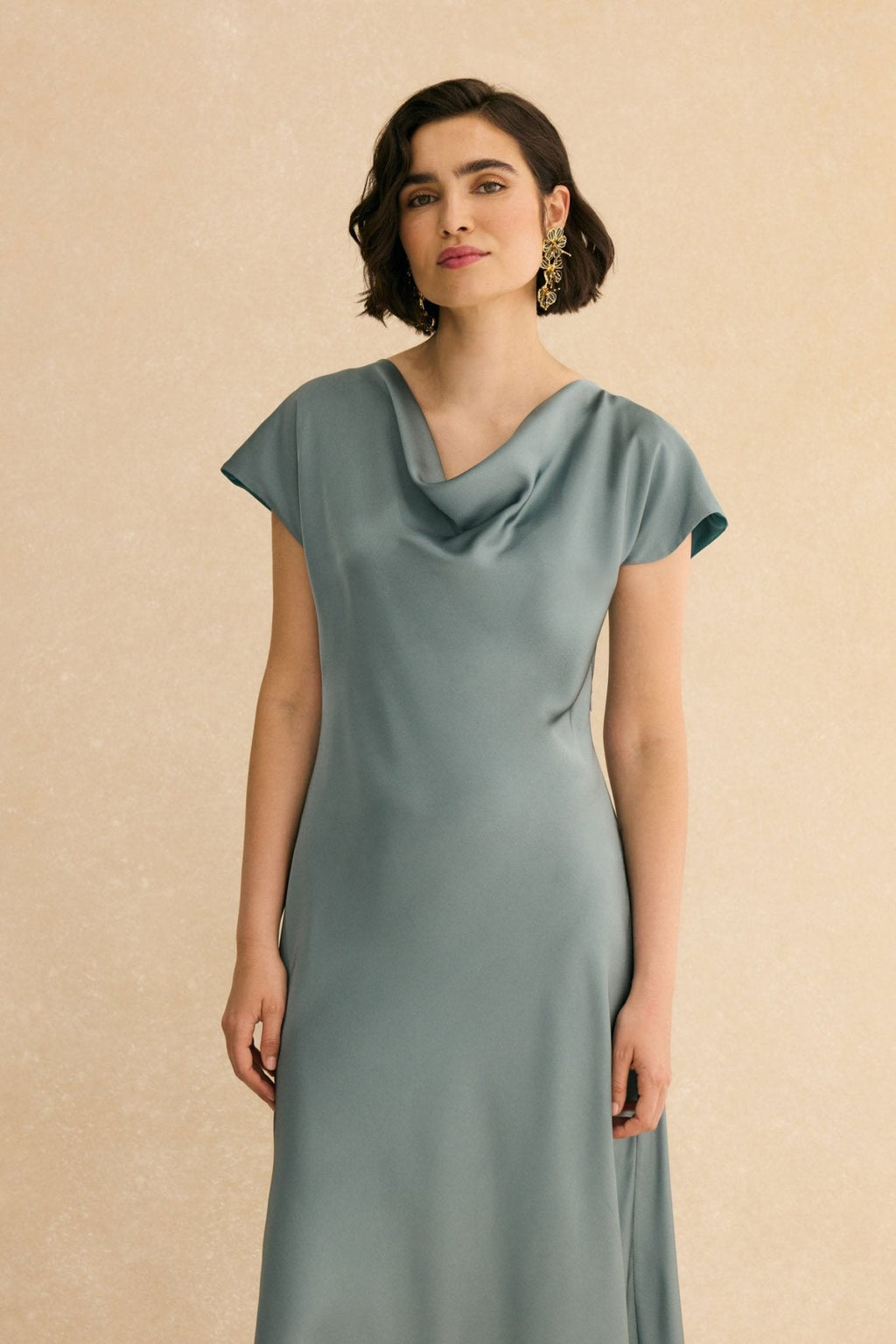 Vestido LOREN Azul Atlántico