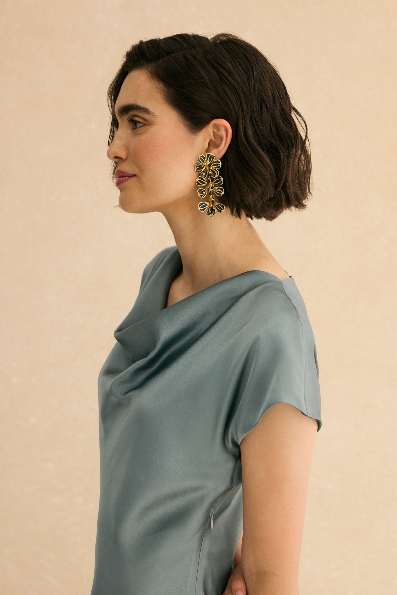 Vestido LOREN Azul Atlántico