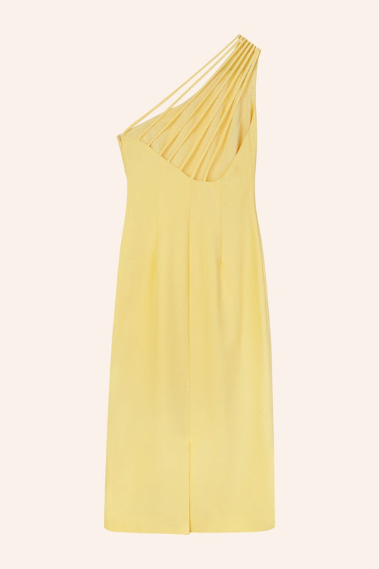 VESTIDO LORENA AMARILLO  SAMPLE