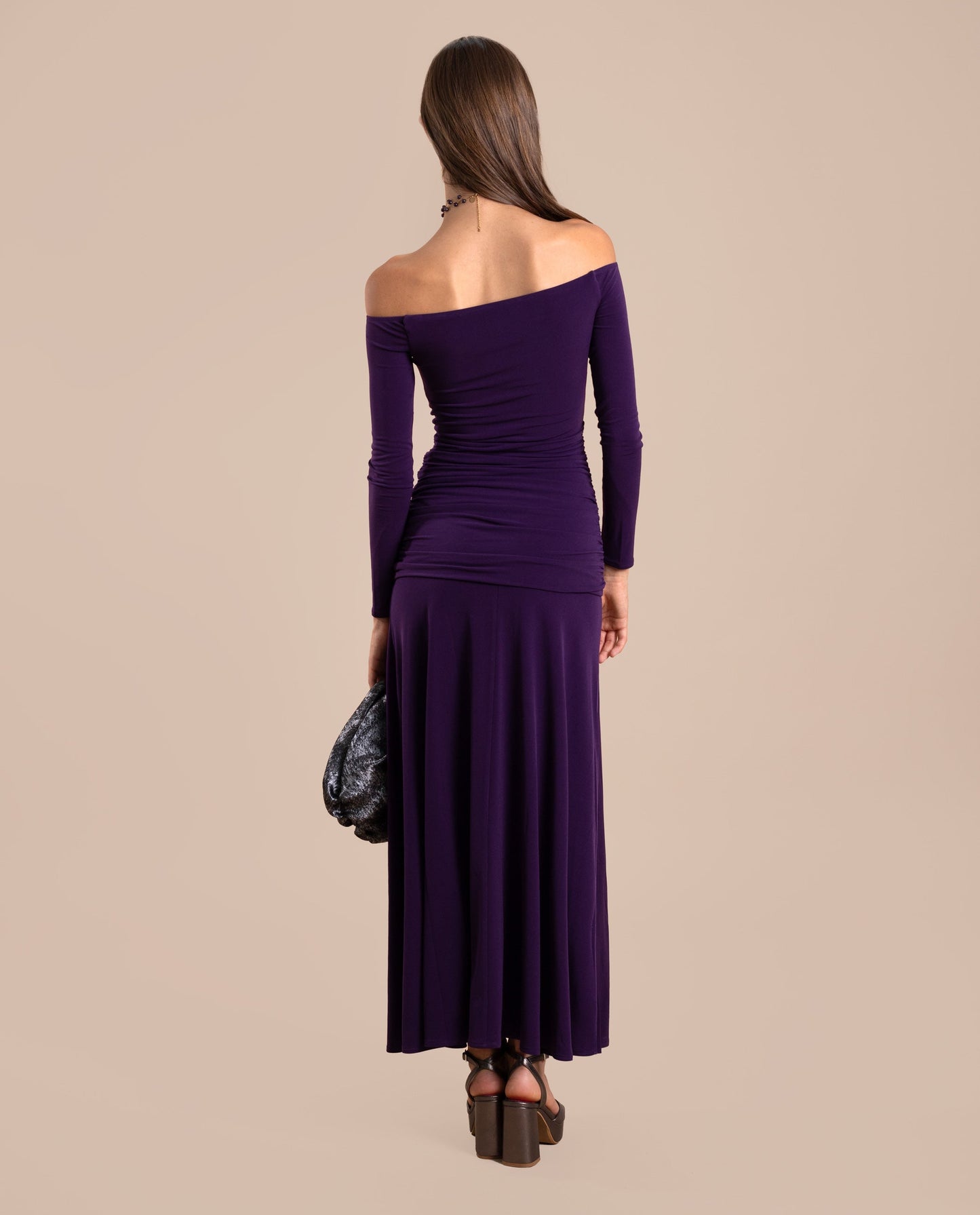 VESTIDO SOPHIE  MORADO