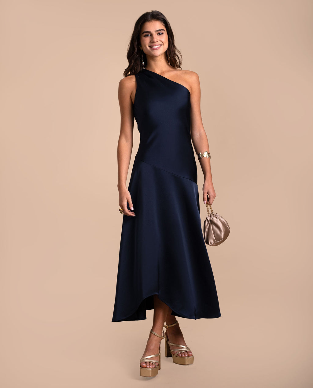 VESTIDO LEONOR · AZUL MARINO