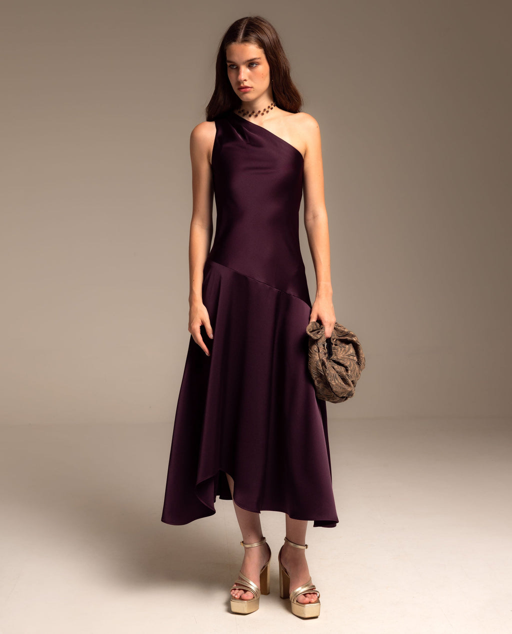 VESTIDO LEONOR · CIRUELA