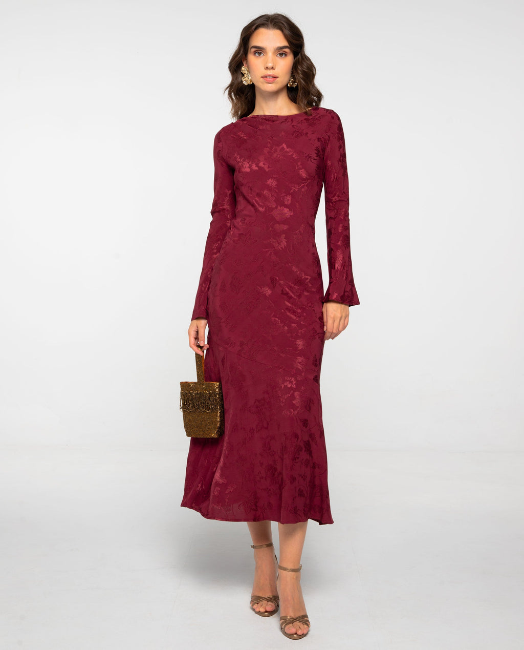 VESTIDO MANUELA · CIRUELA