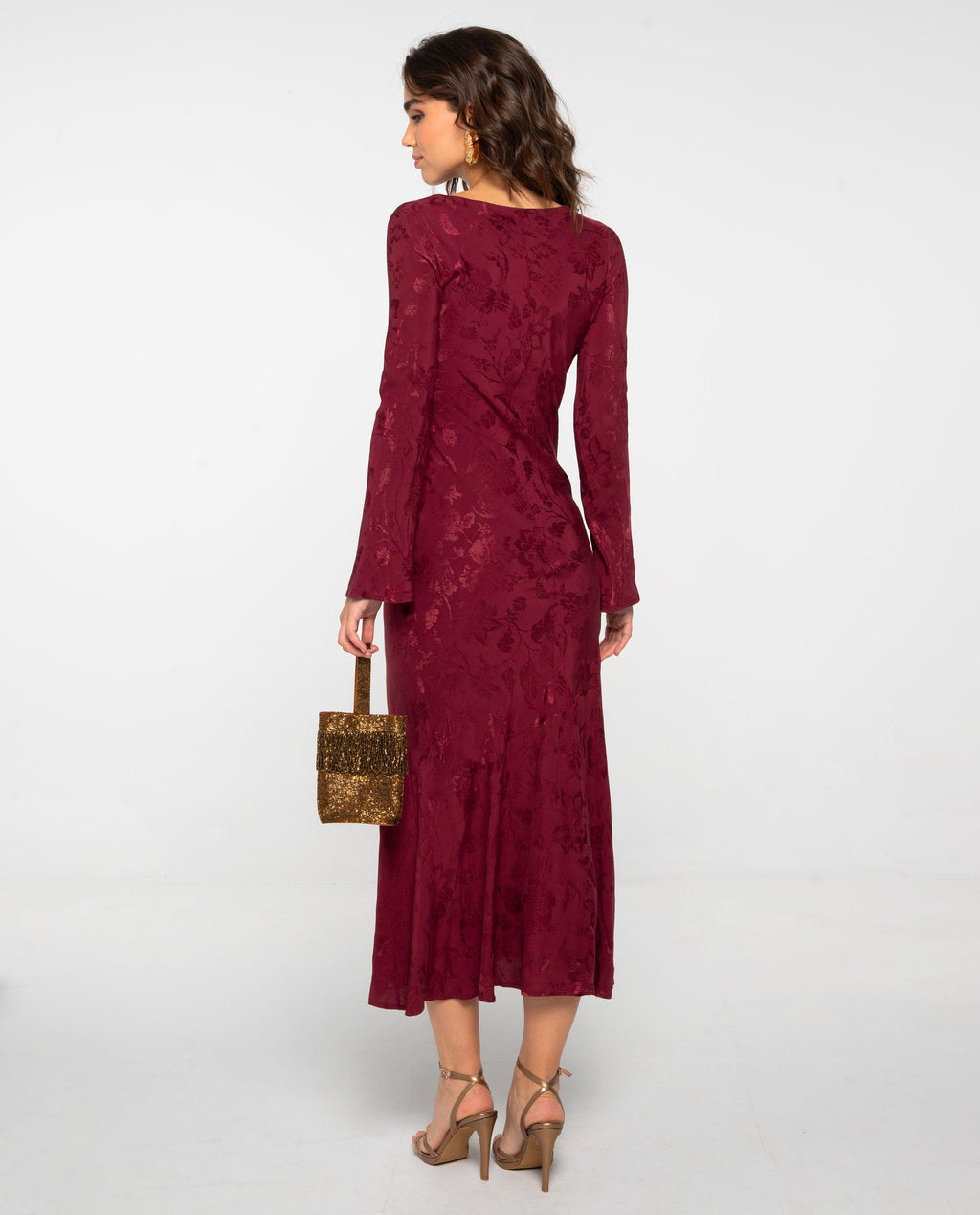 VESTIDO MANUELA · CIRUELA