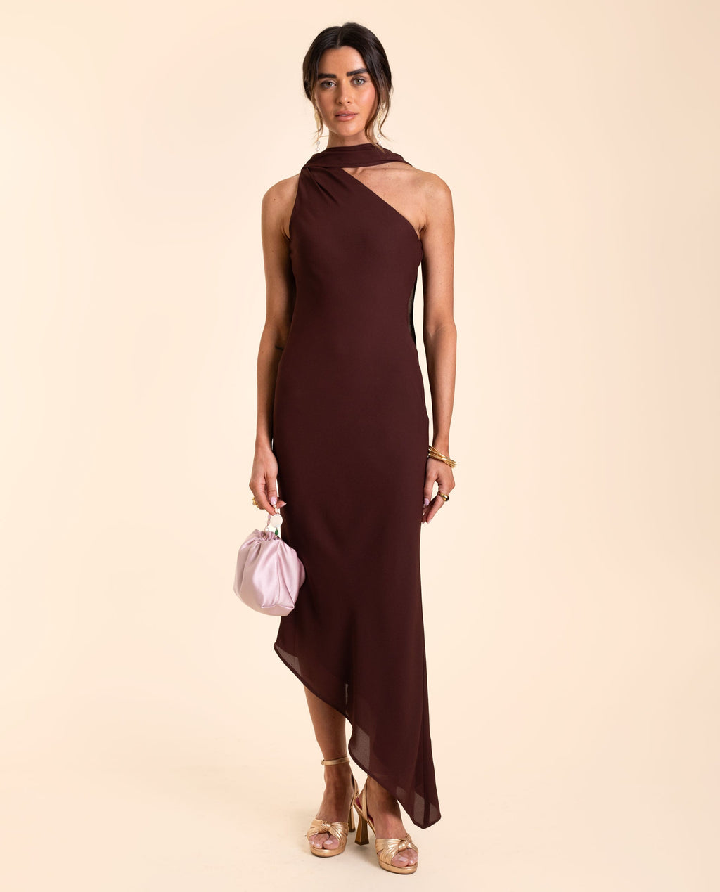 VESTIDO ALHAMBRA · MARRÓN