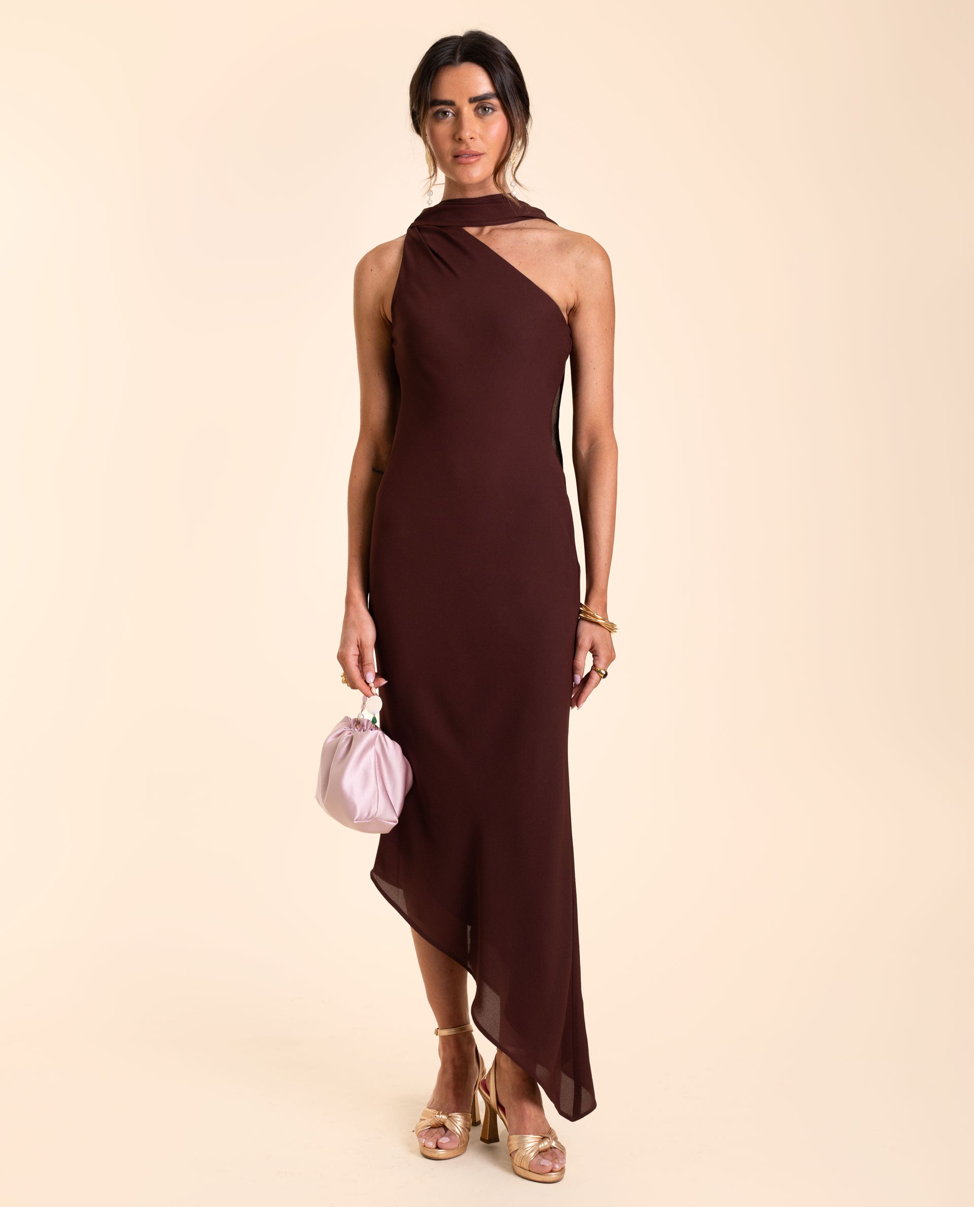 VESTIDO ALHAMBRA · MARRÓN