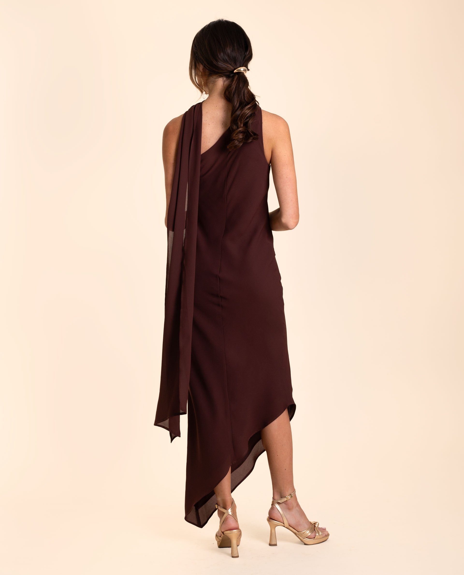 VESTIDO ALHAMBRA · MARRÓN