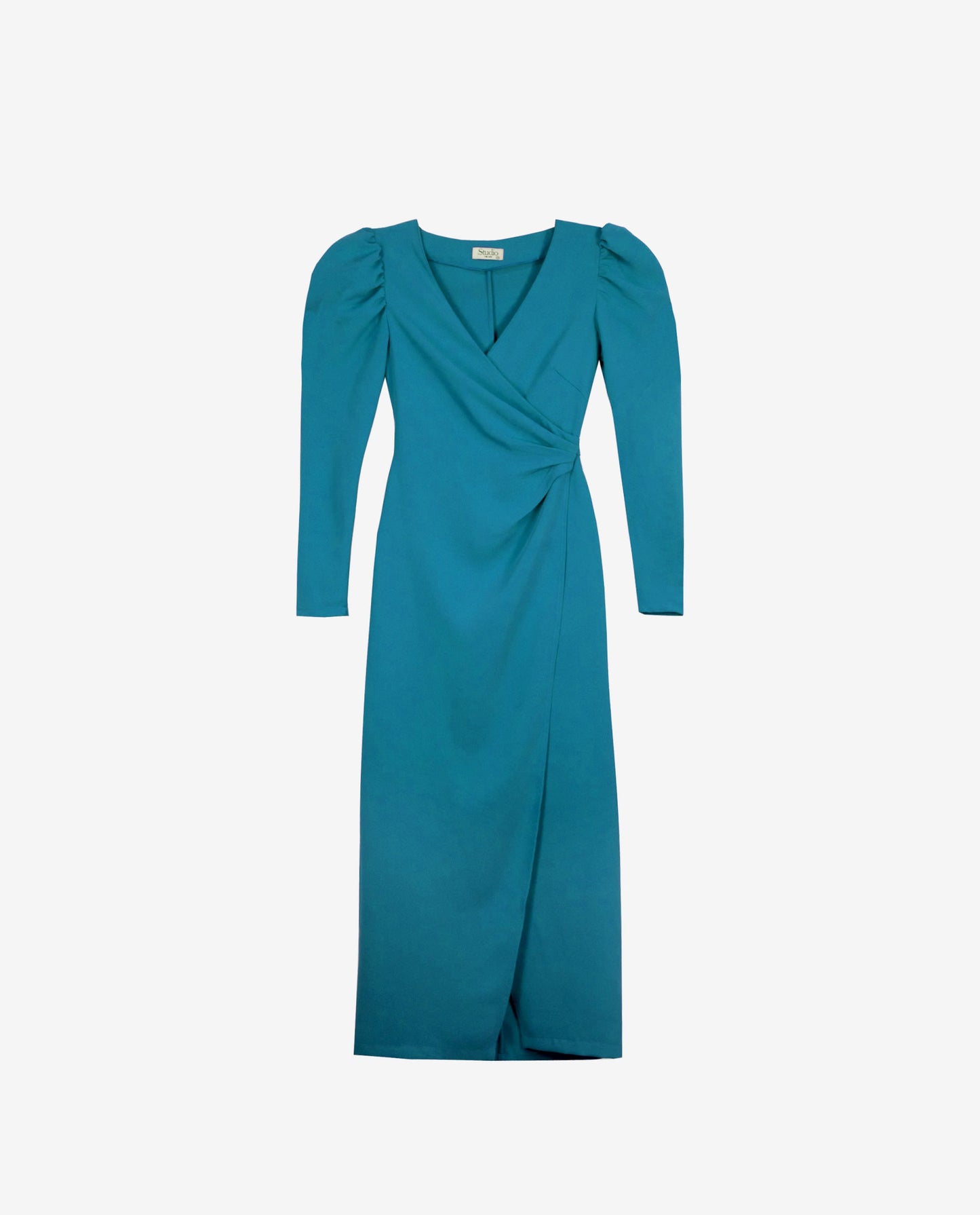 VESTIDO MRS THOMPSON  VERDE BOTELLA